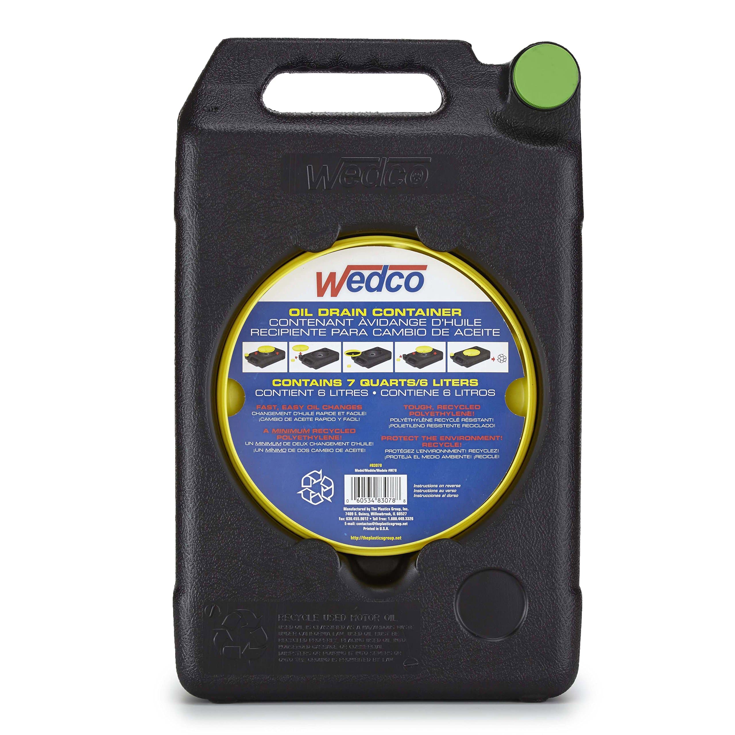 Oil Recycle Drain Pan, 7 Quart