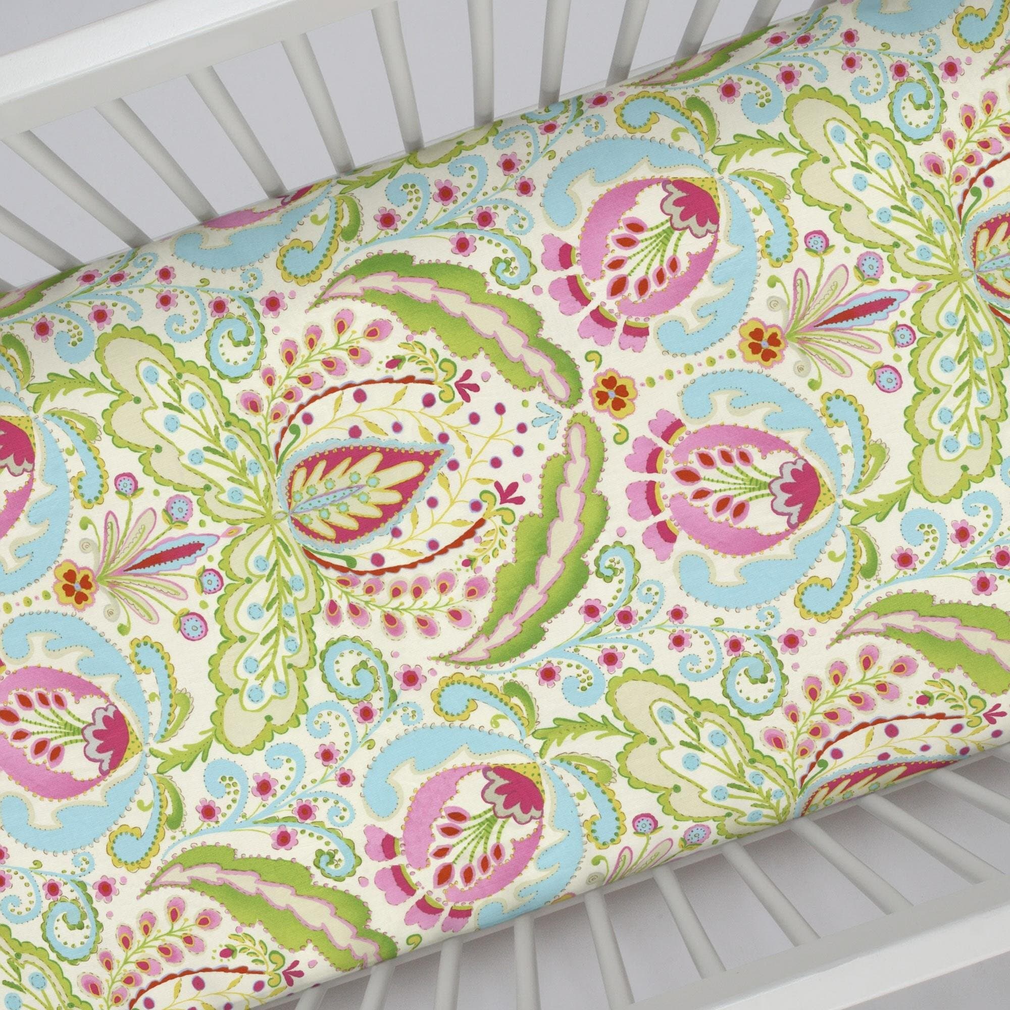 Kumari Garden Teja Crib Sheet