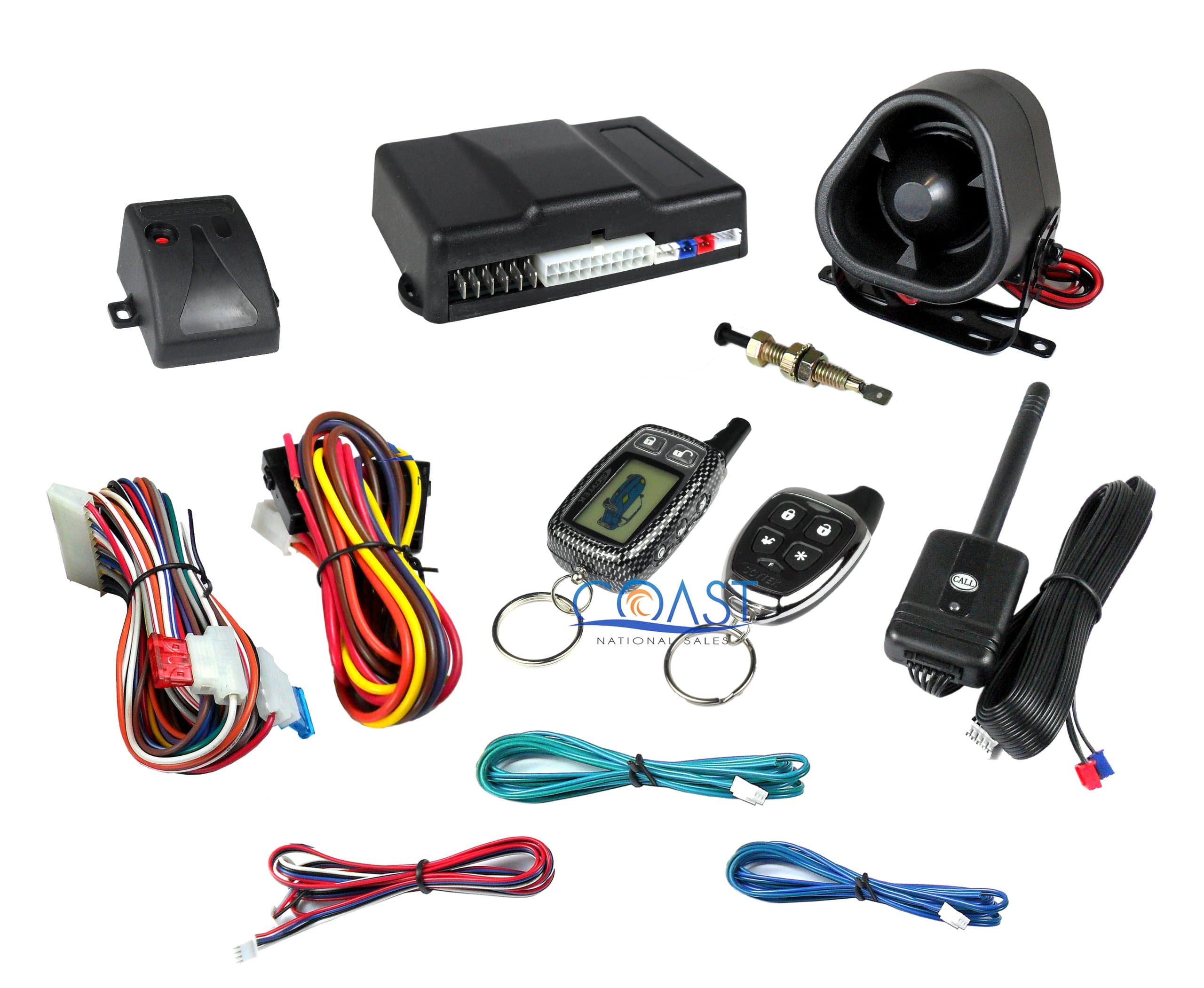 Scytek GALAXY 5000RS-2W-1 5 Button 2 Way Combo Car Alarm and Remote Engine Start System