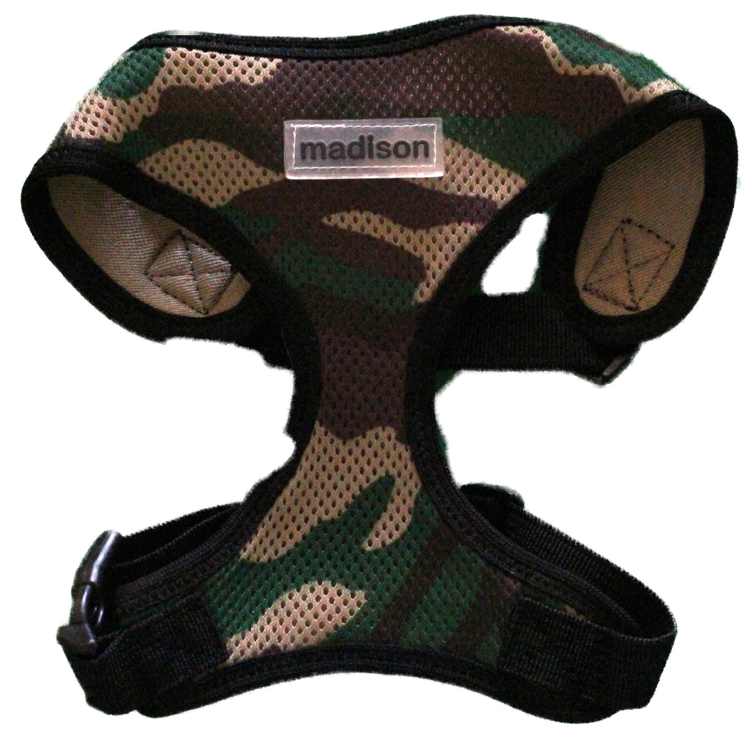 Double Adjustable Dog Harness-Camo