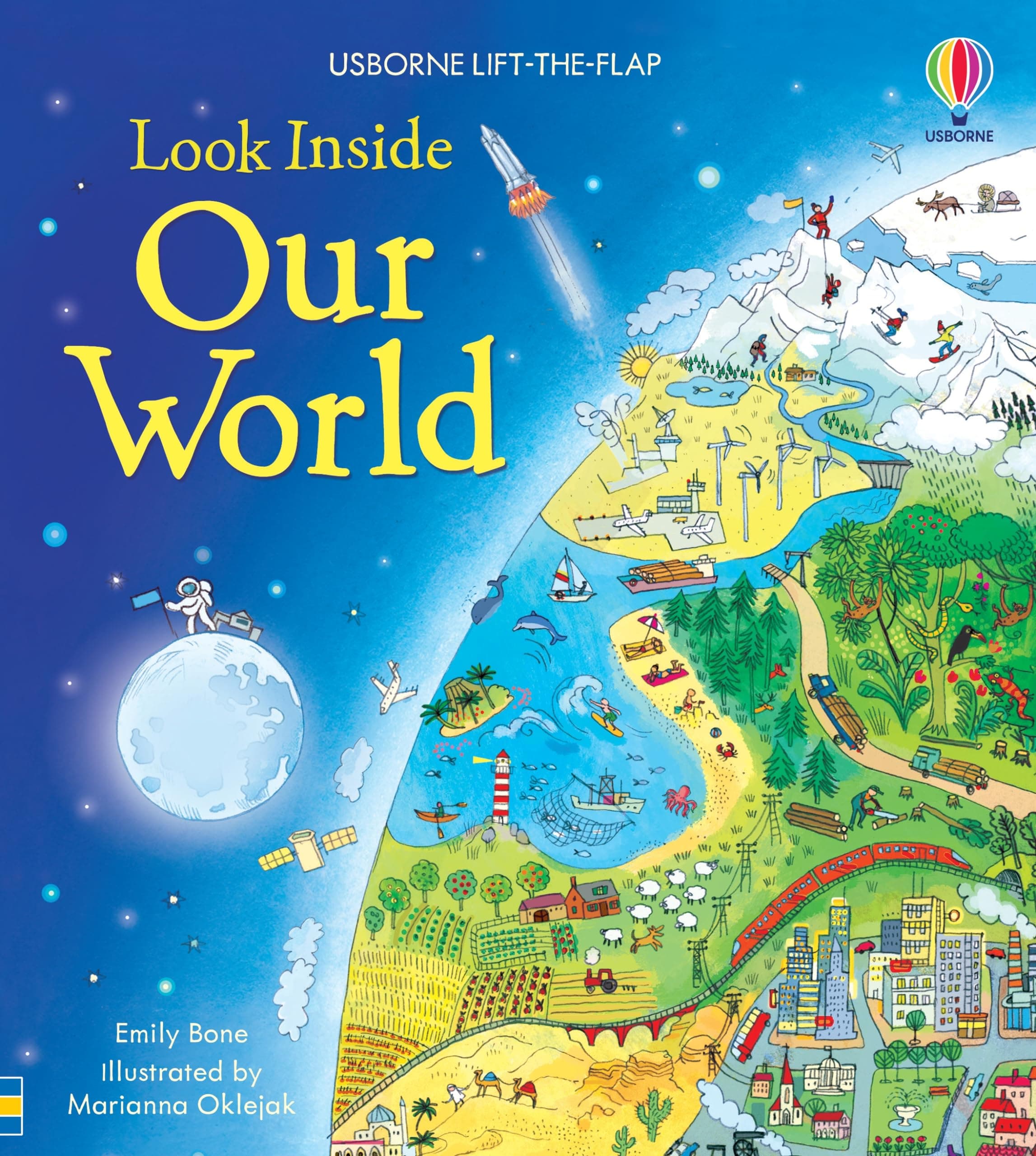 Look Inside Our World: An Interactive Book About Continents, Creatures, and Geography for Kids (Ages 4-8)