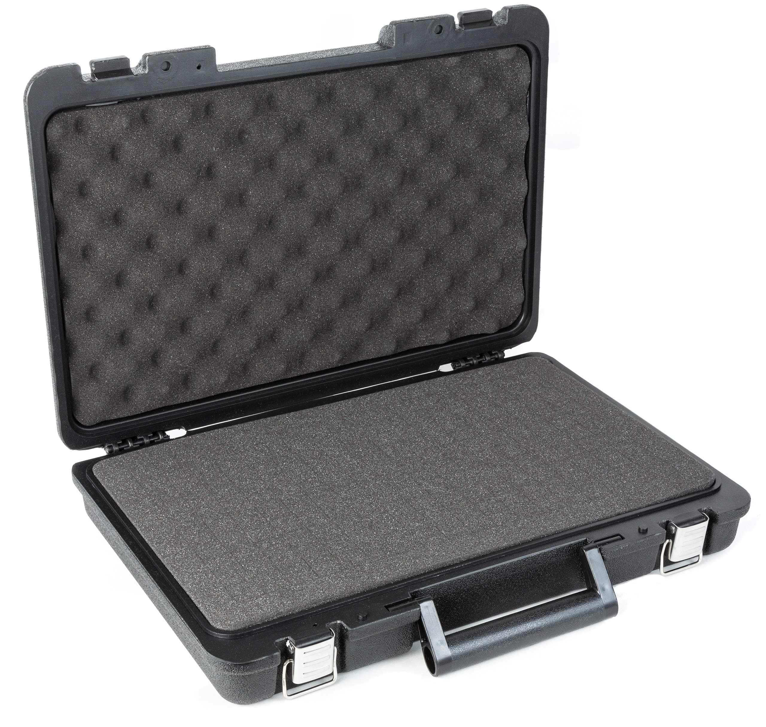 True Position Tools - Universal Hard Carrying Case with Premium Kaizen Pick and Pluck Foam - Protects Electronics, Tool, Cameras and Testing Equipment, 17 x 12 x 3 In.