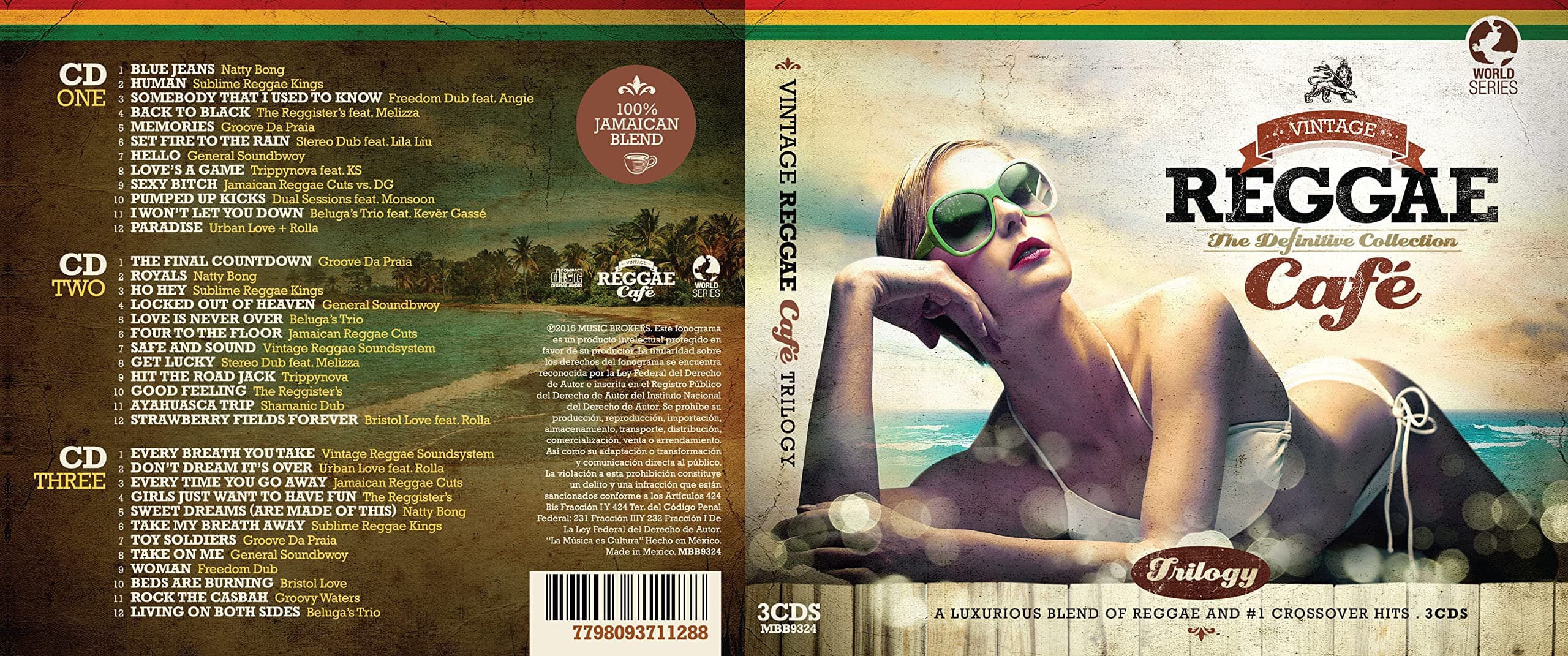 Vintage Reggae Cafe Trilogy