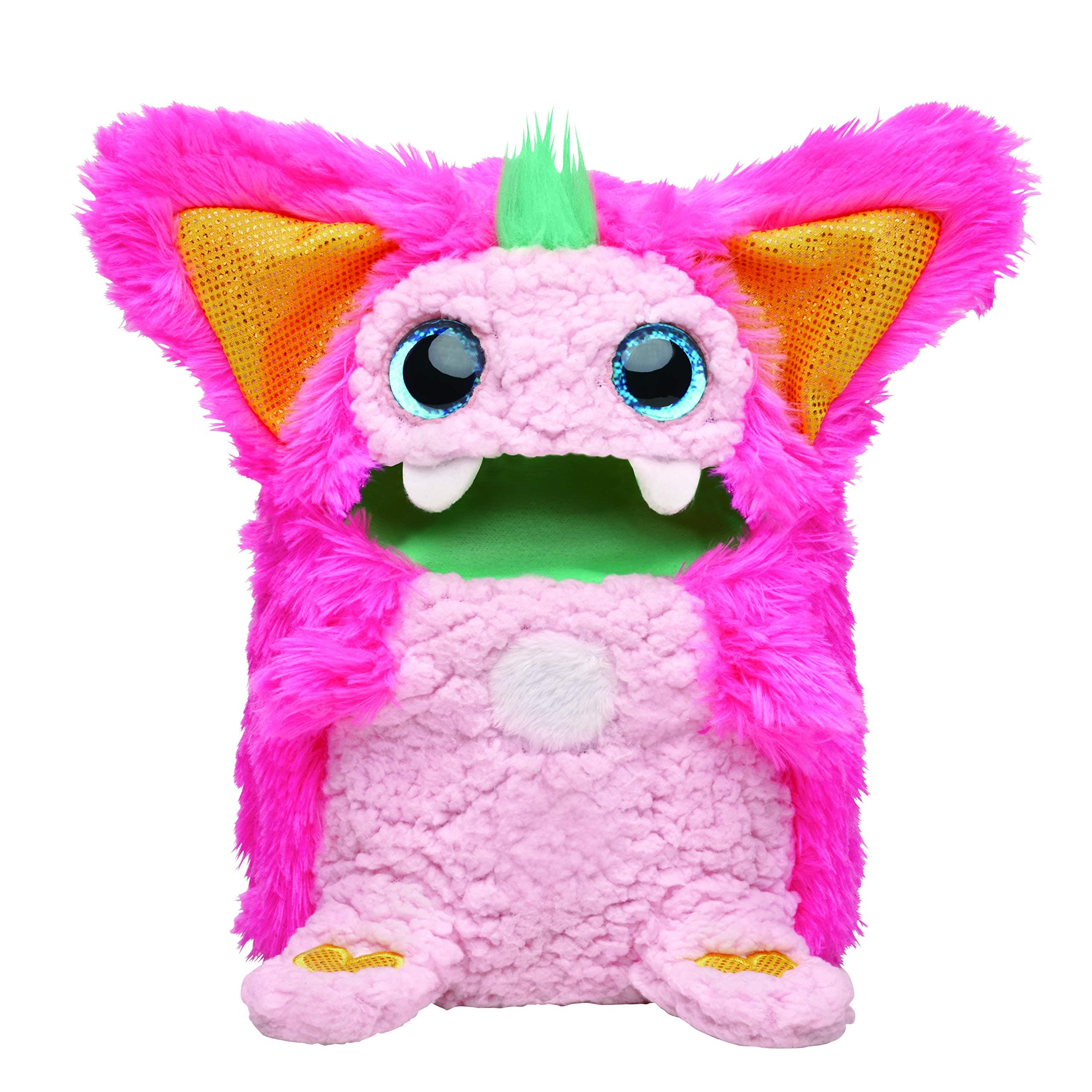 Rizmo Evolving Musical Friend Interactive Plush Toy with Fun Games, Berry