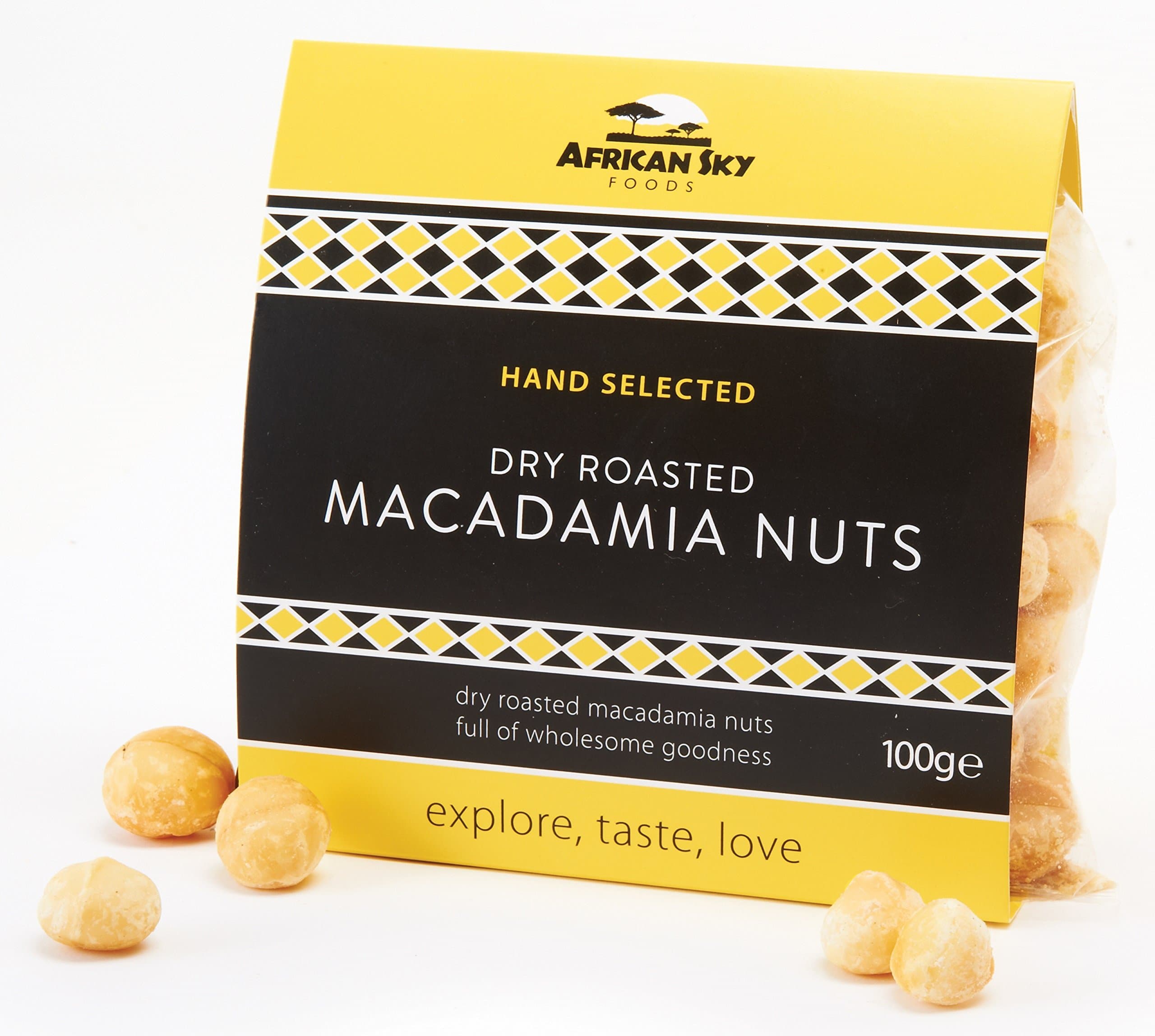 Macadamia Nuts Whole Roasted 100g