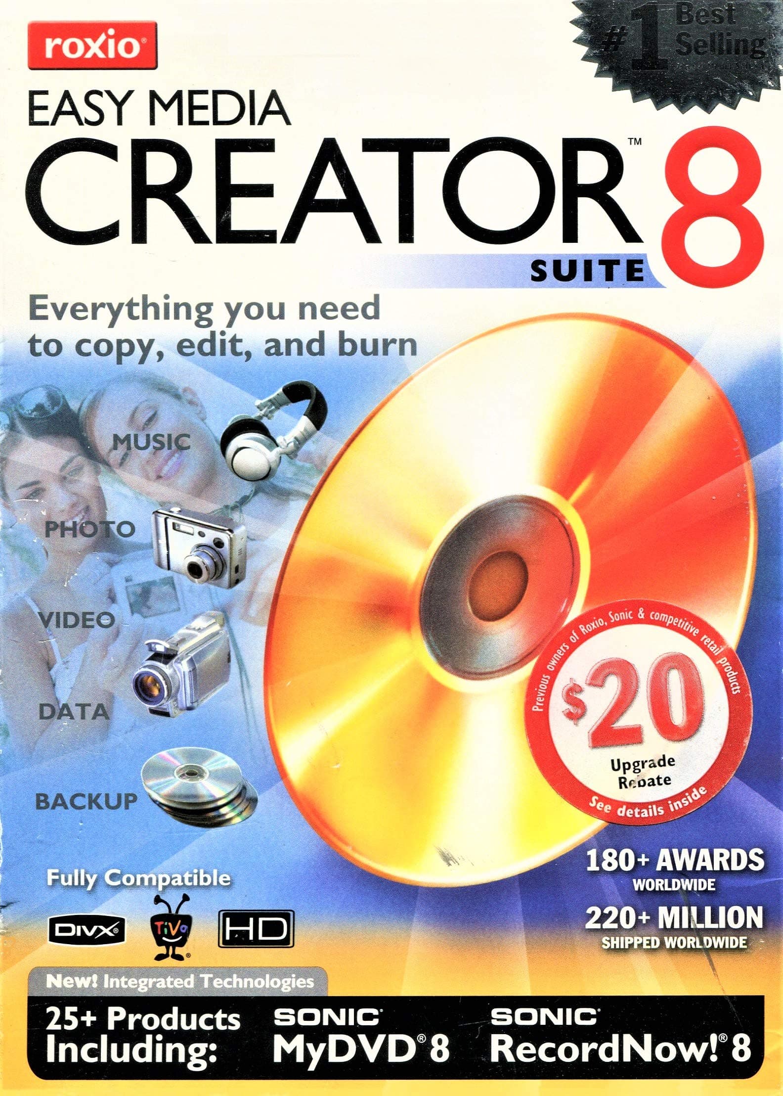 Roxio Easy Media Creator 8 Suite