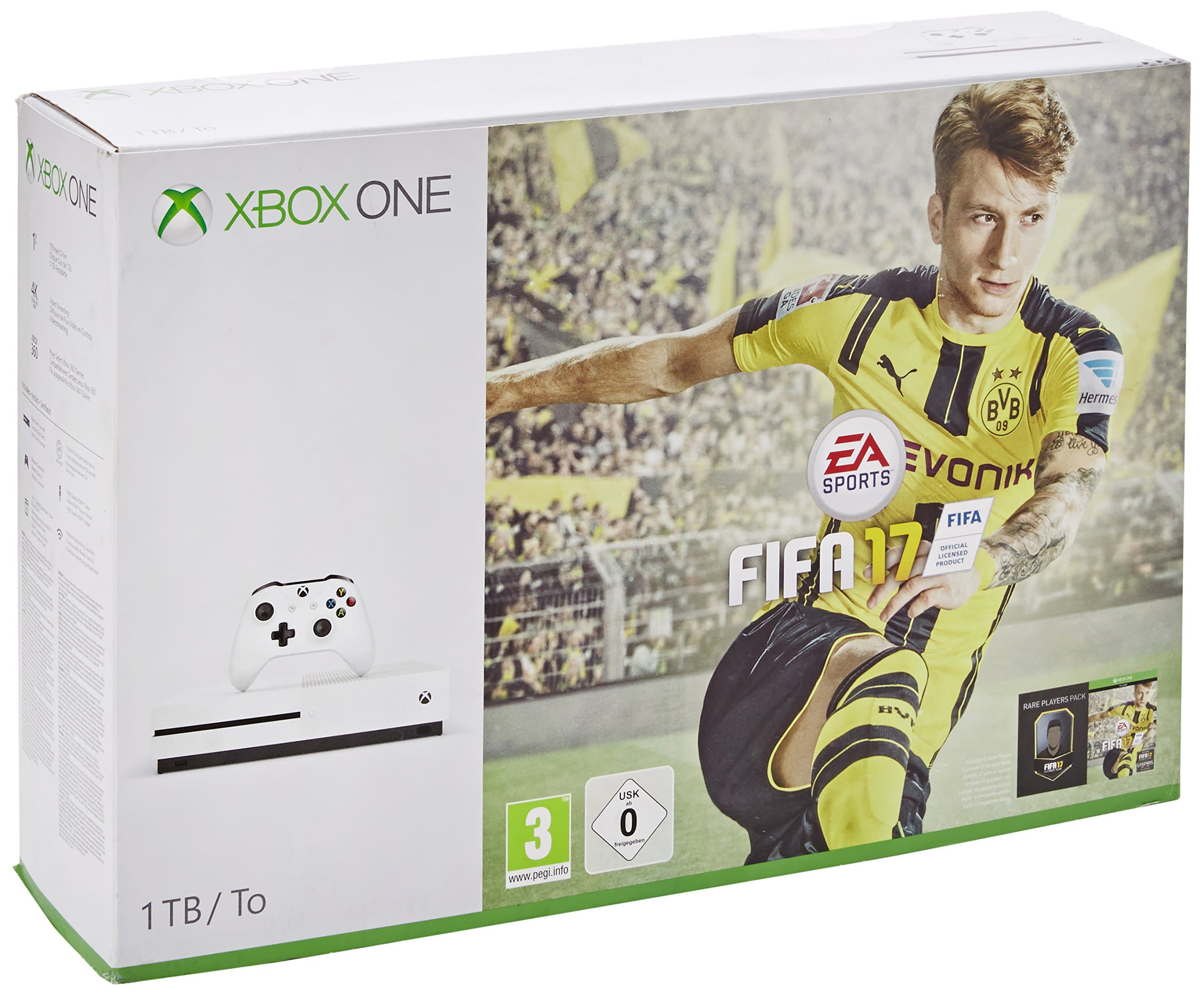 Xbox One S FIFA 17 Console Bundle (1TB)