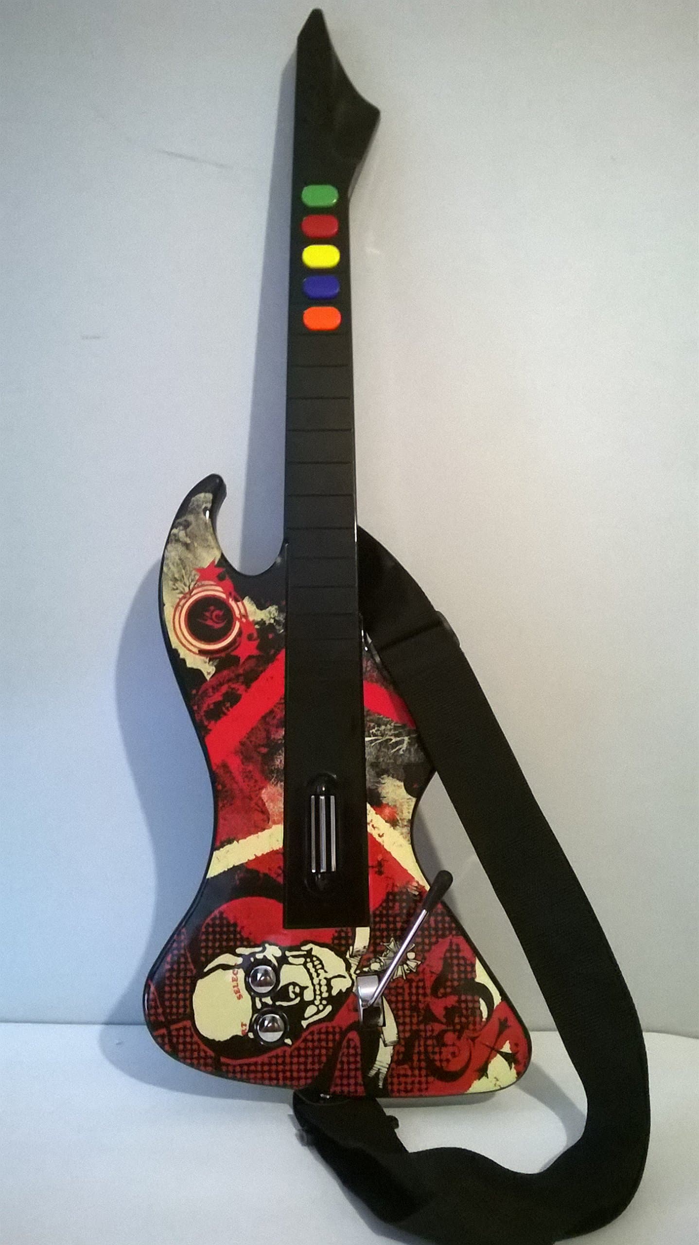 React RTPS2696 Reaper Wireless Guitar PlayStation 2 Hero Controller for PS2