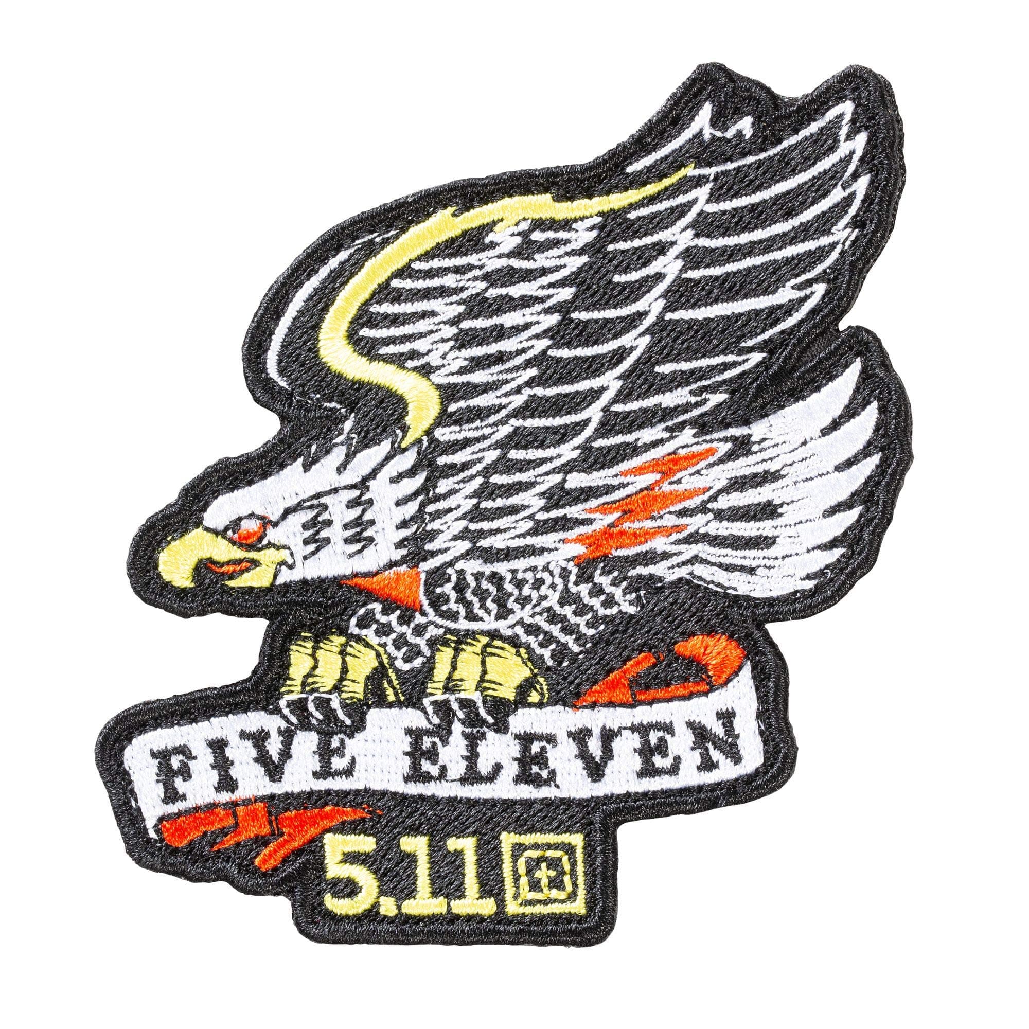 5.11 81377-019-1 SZ Jerry Eagle Patch - Black (1 SZ)