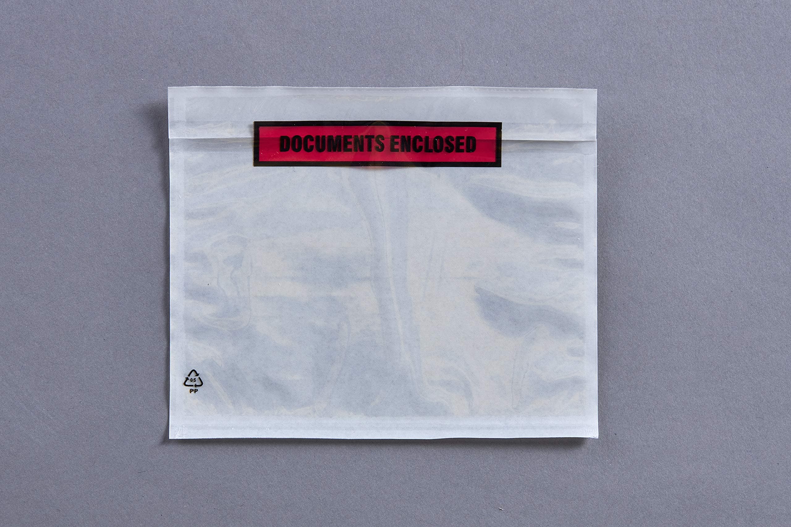 Primatel A4 Printed Document Enclosed Wallets Boxed 500 (Approx 318mm x 235mm), Waterproof Self Sealing Packing Envelopes Postage Pouches Securing Important Documents