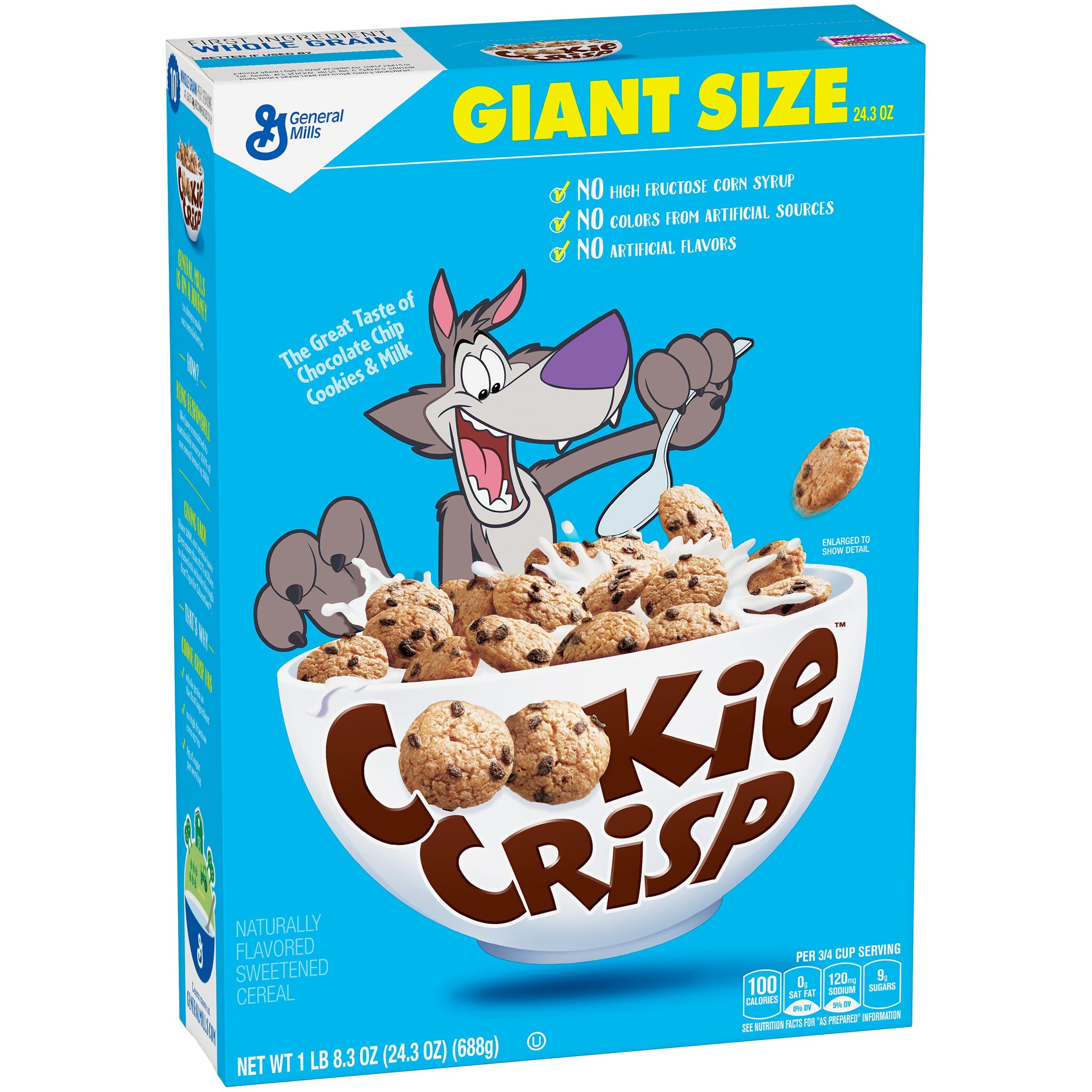 Cookie Crisp Cereal 24.3 oz. Box