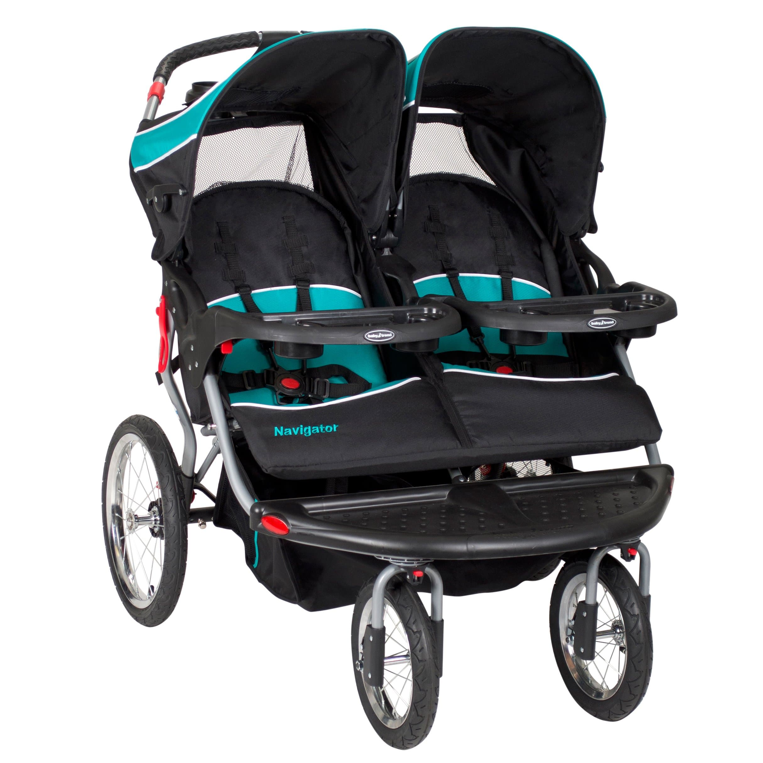 Baby Trend Navigator® Double Jogger, Tropic