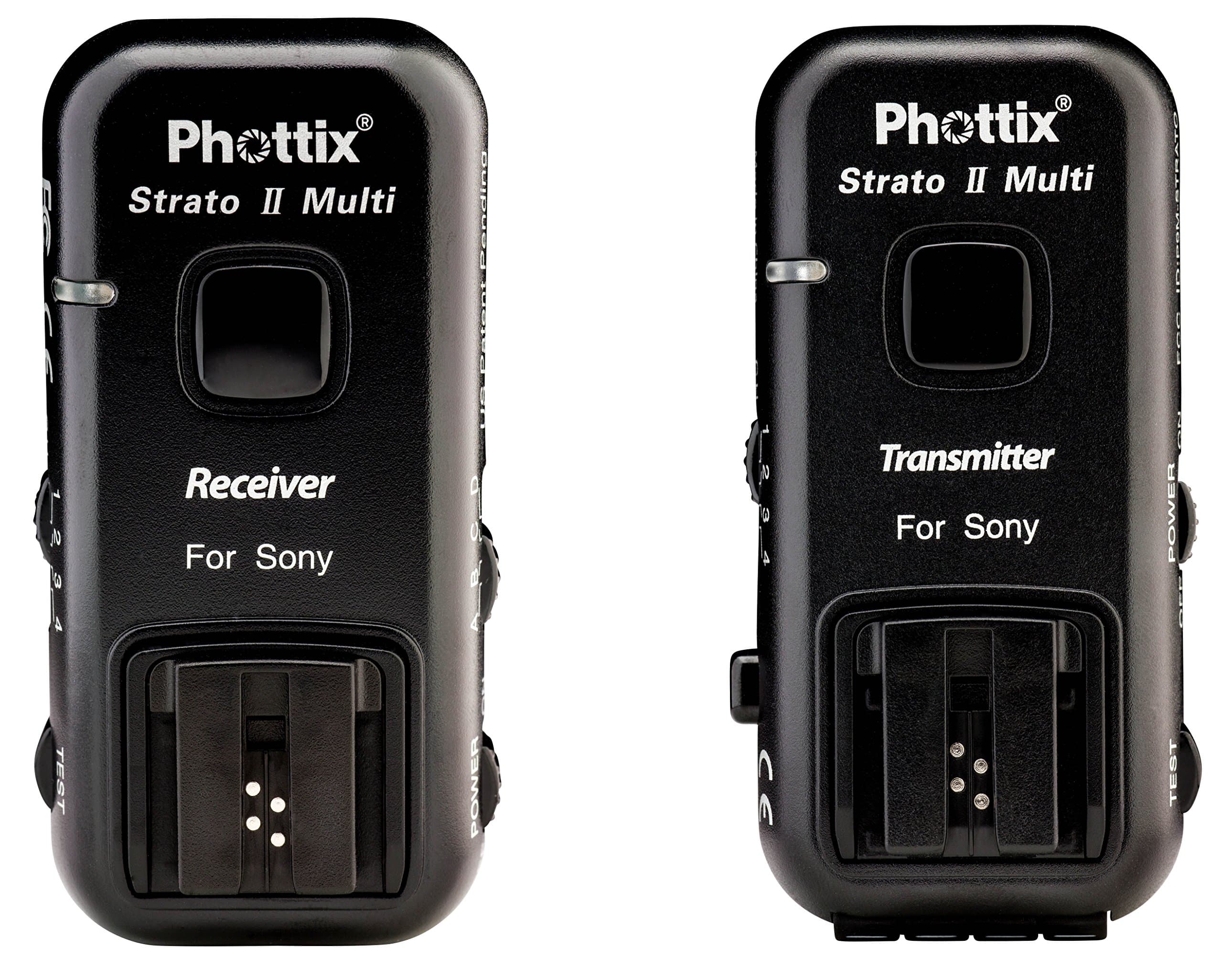 Phottix Strato II Wireless Flash Trigger Multi 5-In-1 Set for Sony - Transmitter and Reciever (PH15655)
