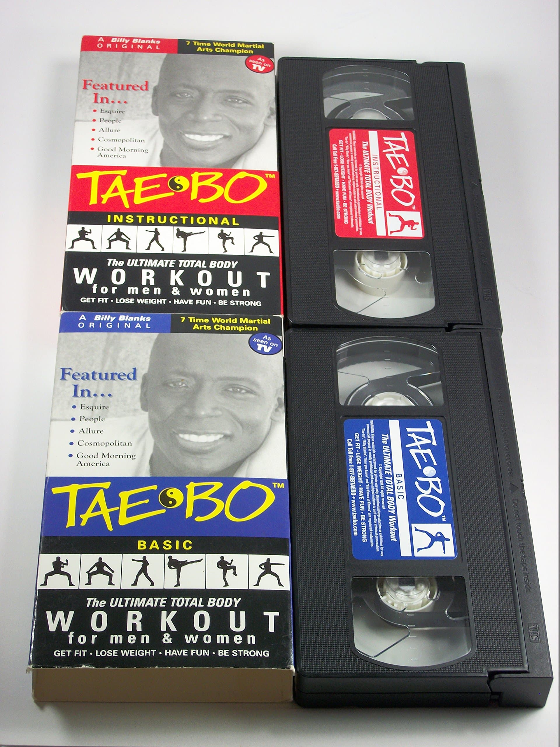 Tae-Bo: Basic and Instructional (Tae-Bo: The Ultimate Total Body Workout for Men & Women) [VHS]