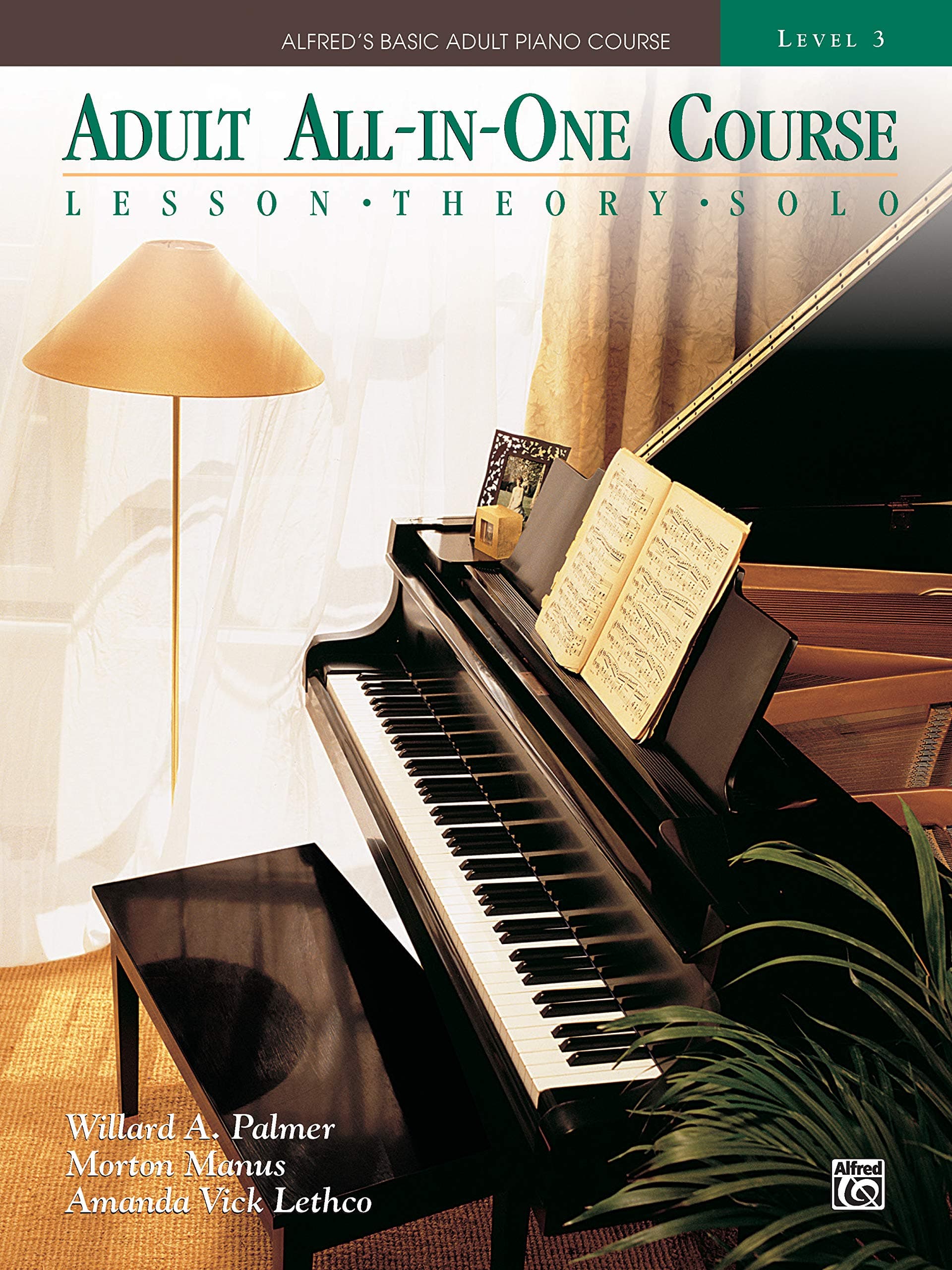 Alfred's Basic Adult All In One Course 3: Level 3 (Alfred's Basic Adult Piano Course) Plastic Comb – 1 June 1996