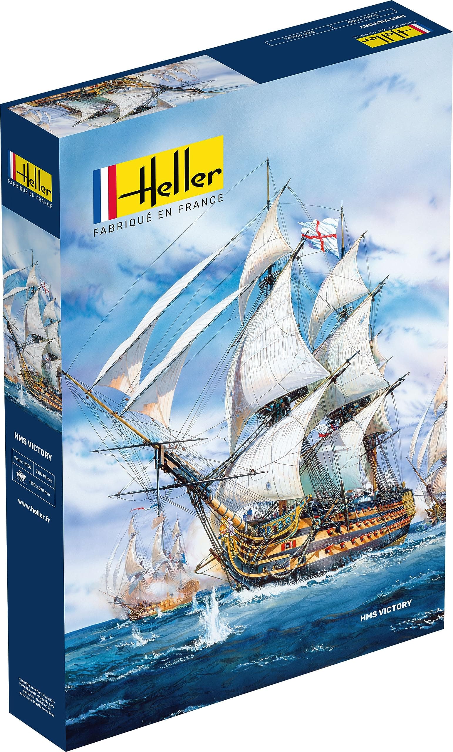 Heller HEL80895 Model Kit, Various