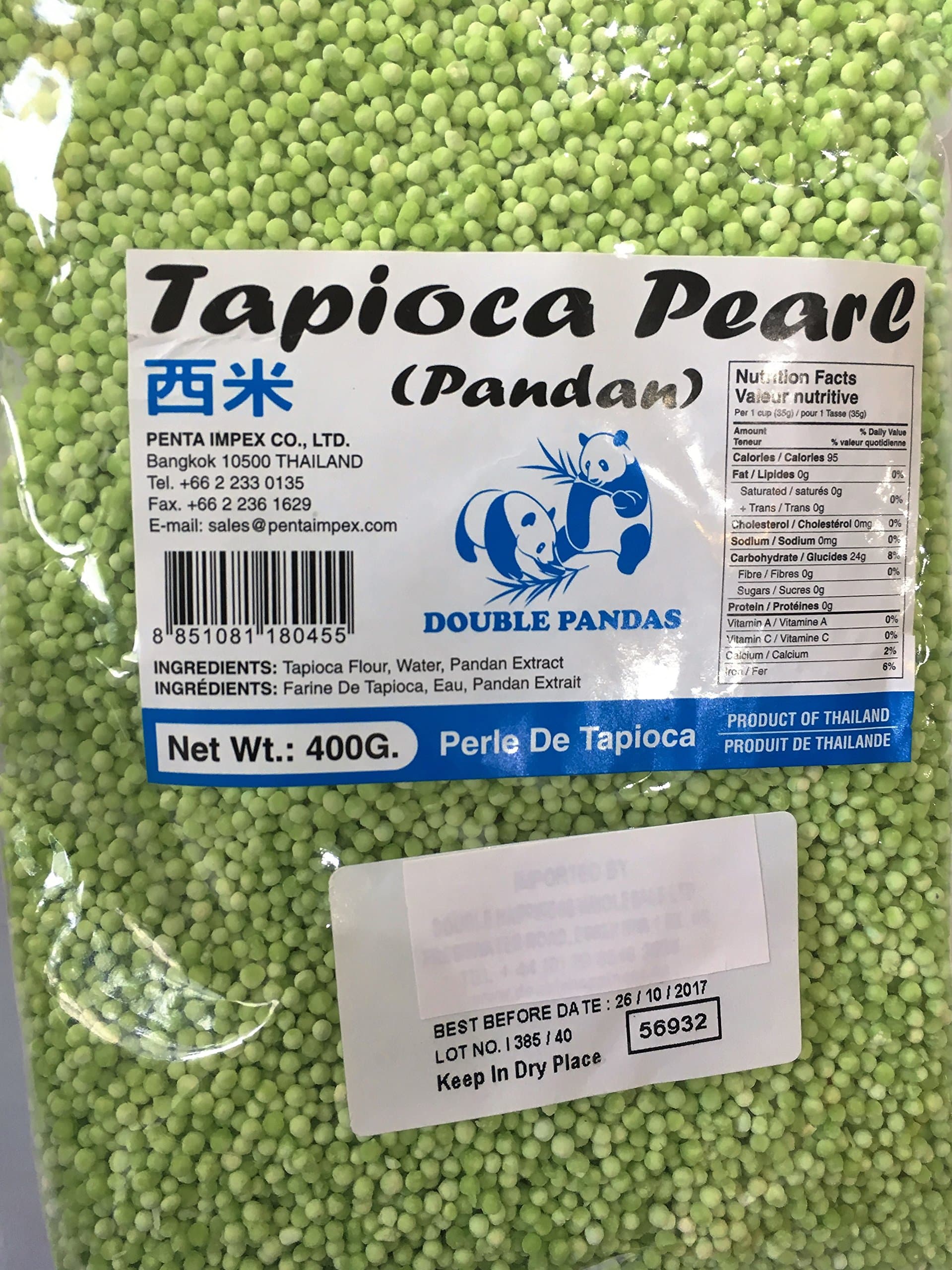 TAPIOCA PEARL (PANDAN)