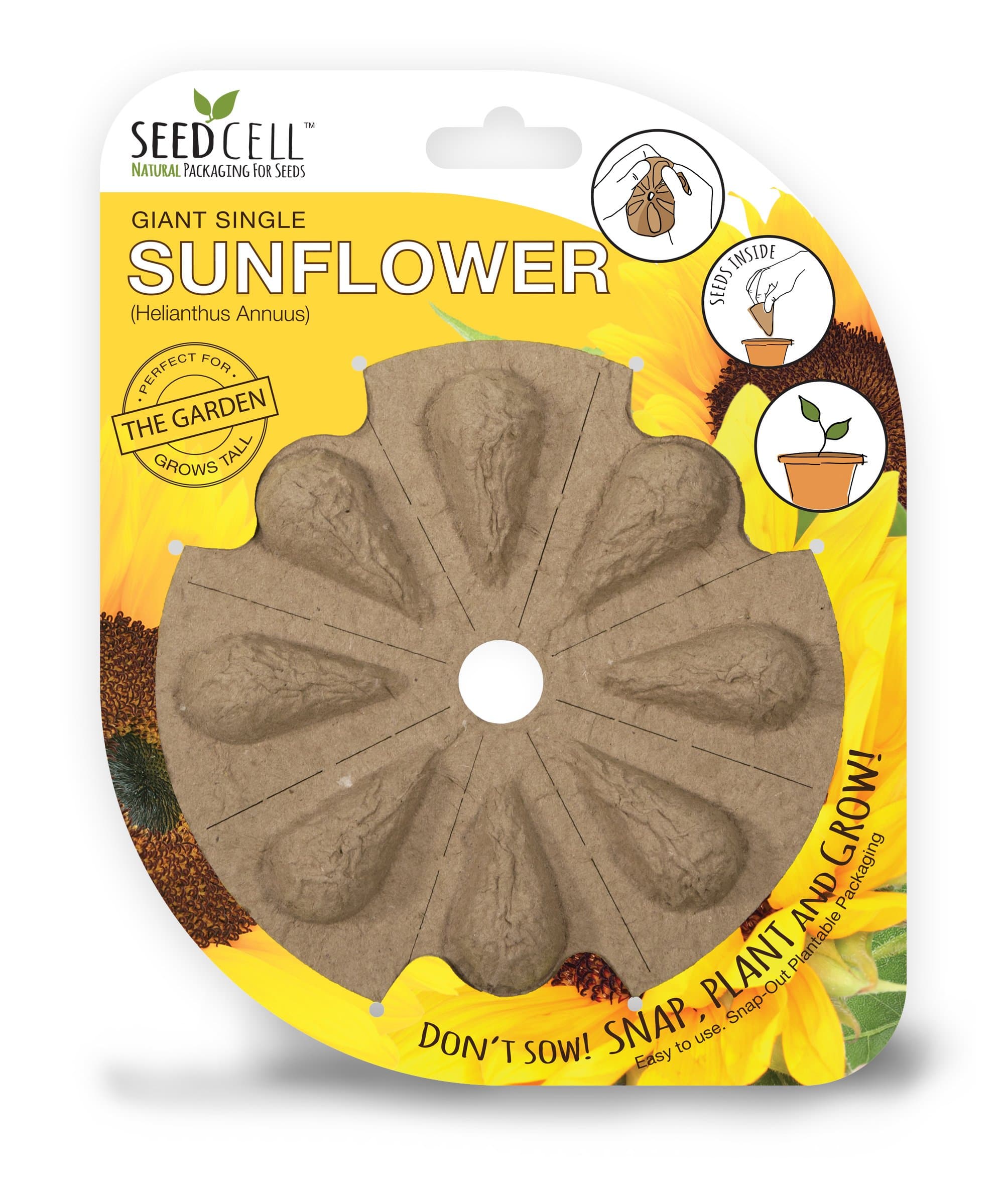 SeedCell SF09 Sunflower Seed - Yellow