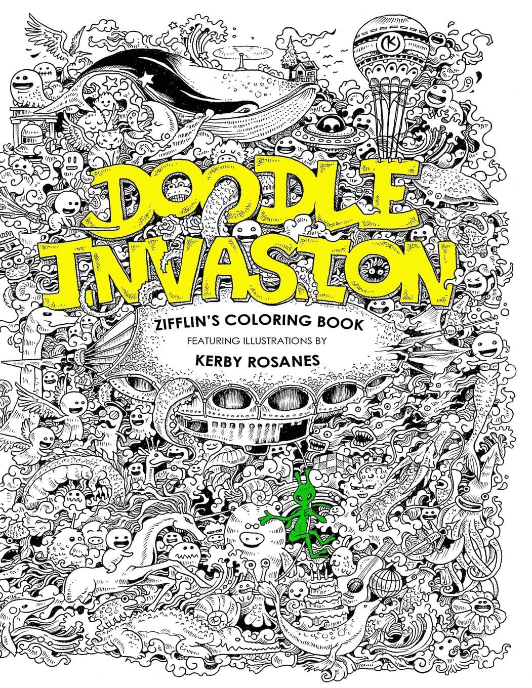 Doodle Invasion: Zifflin's Coloring Book
