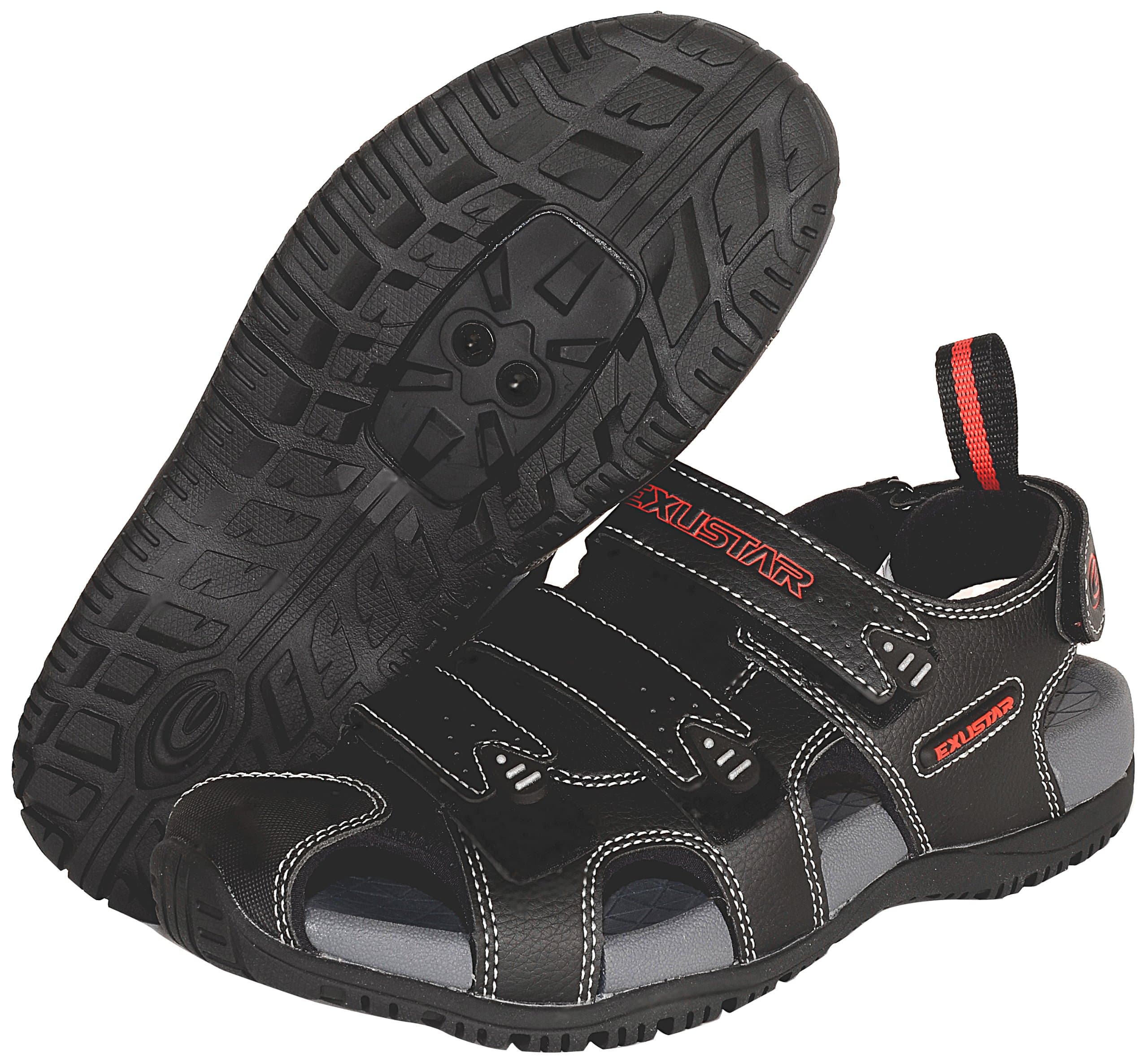 Clipless Sandal for Cycling with Open Toe Design
