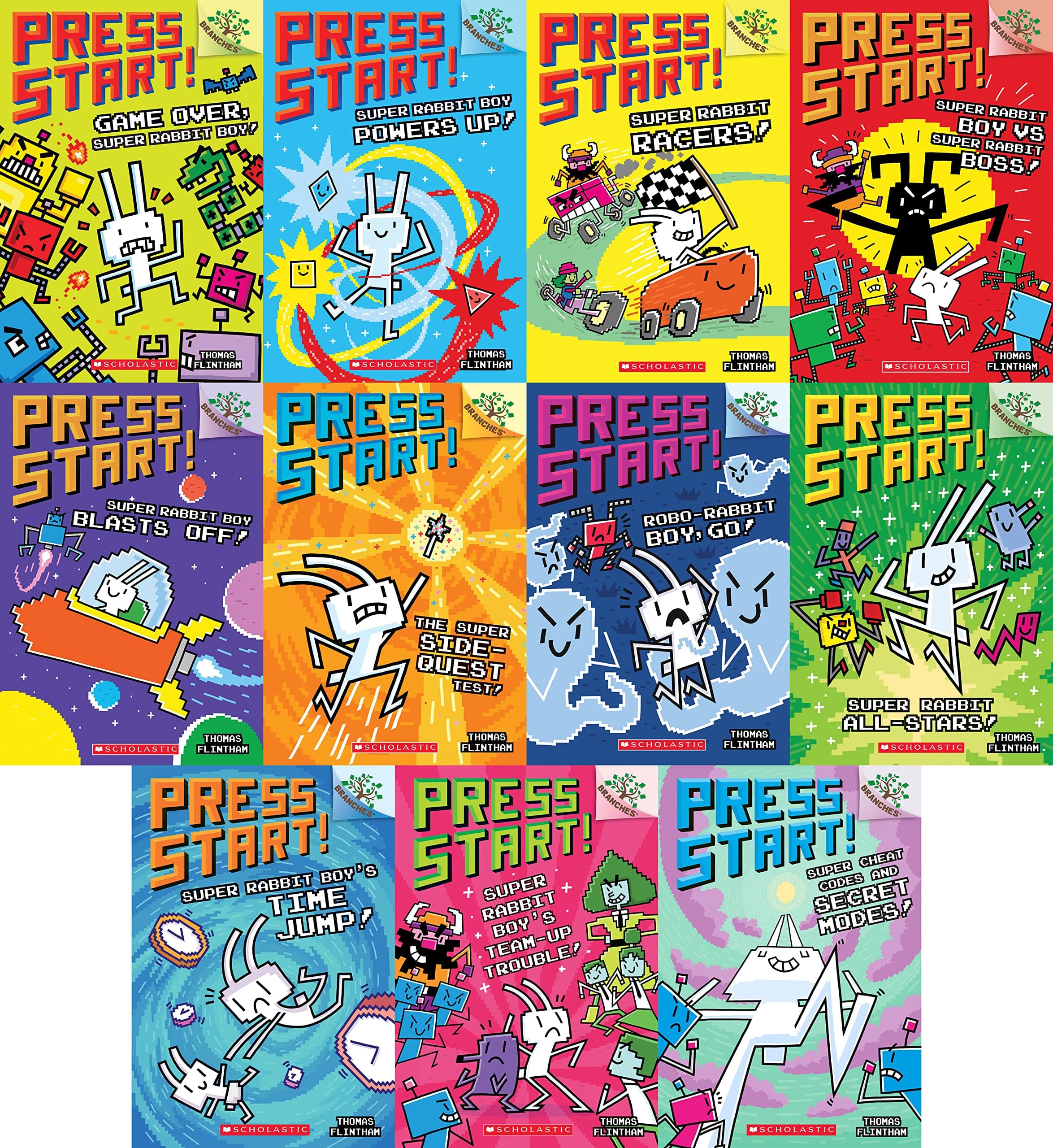 Press Start! Series Set (Books 1-10)