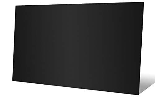 uDecor DuraClean Smooth Black Ceiling Tile (2ft x 4ft) - Box of 10