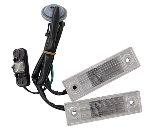 Rear Trunk Release Switch Licence Plate Lamp Light Switch Button Assembly Replacement for Chevrolet Cruze 2011-2014 Replace# 95107229 95961097