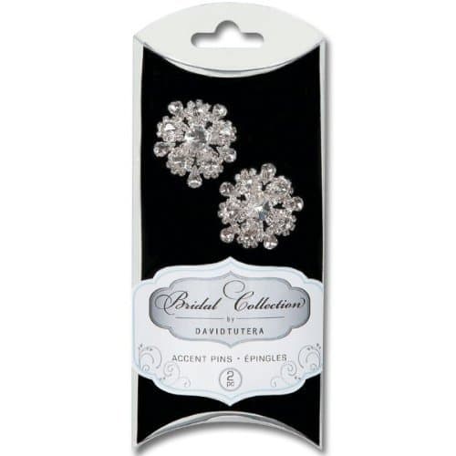 David Tutera Rhinestone Pin 2ct