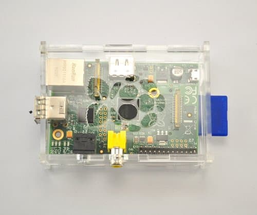 Raspberry Pi Clear Transparent Acrylic Case
