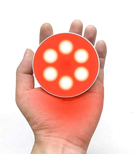 Red Light Device 660nm LED Stepless Dimming Portable Memory Function and Rechargeable Design