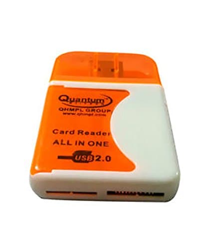 QUANTUM Multi Card Reader - (All In One Series by QHMPL Group) Orange