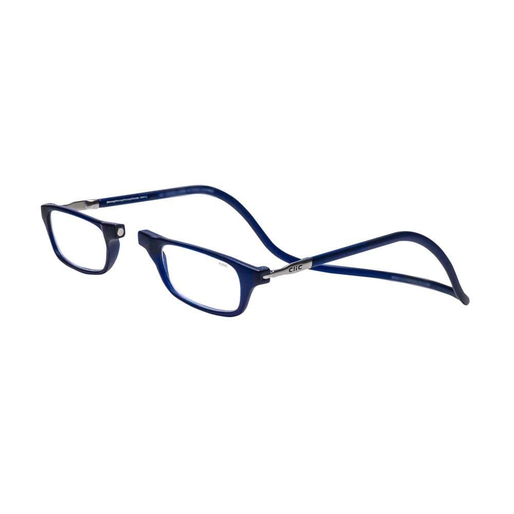 Clic Magnetic Reading Glasses, Computer Readers, Replaceable Lens, Adjustable Temples, Original (Small-Medium Size)