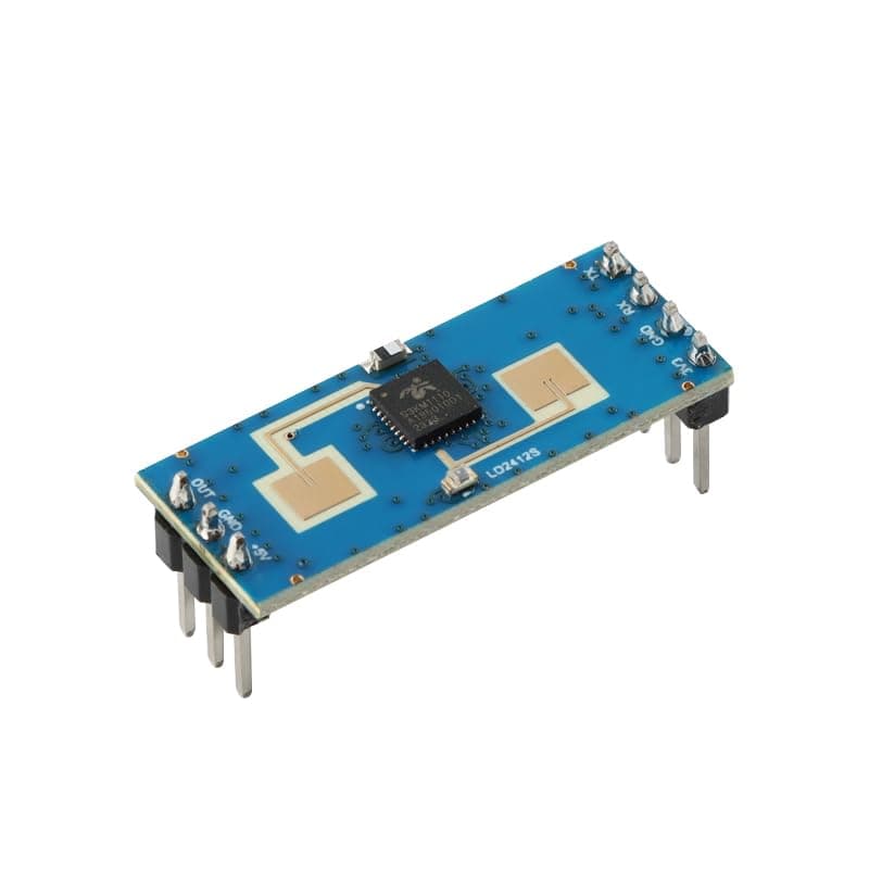 LD2412 Human Presence Sensor Module 24G Wide-Angle Millimeter Wave Radar Detection Module 75° 9M Radar Sensor Module