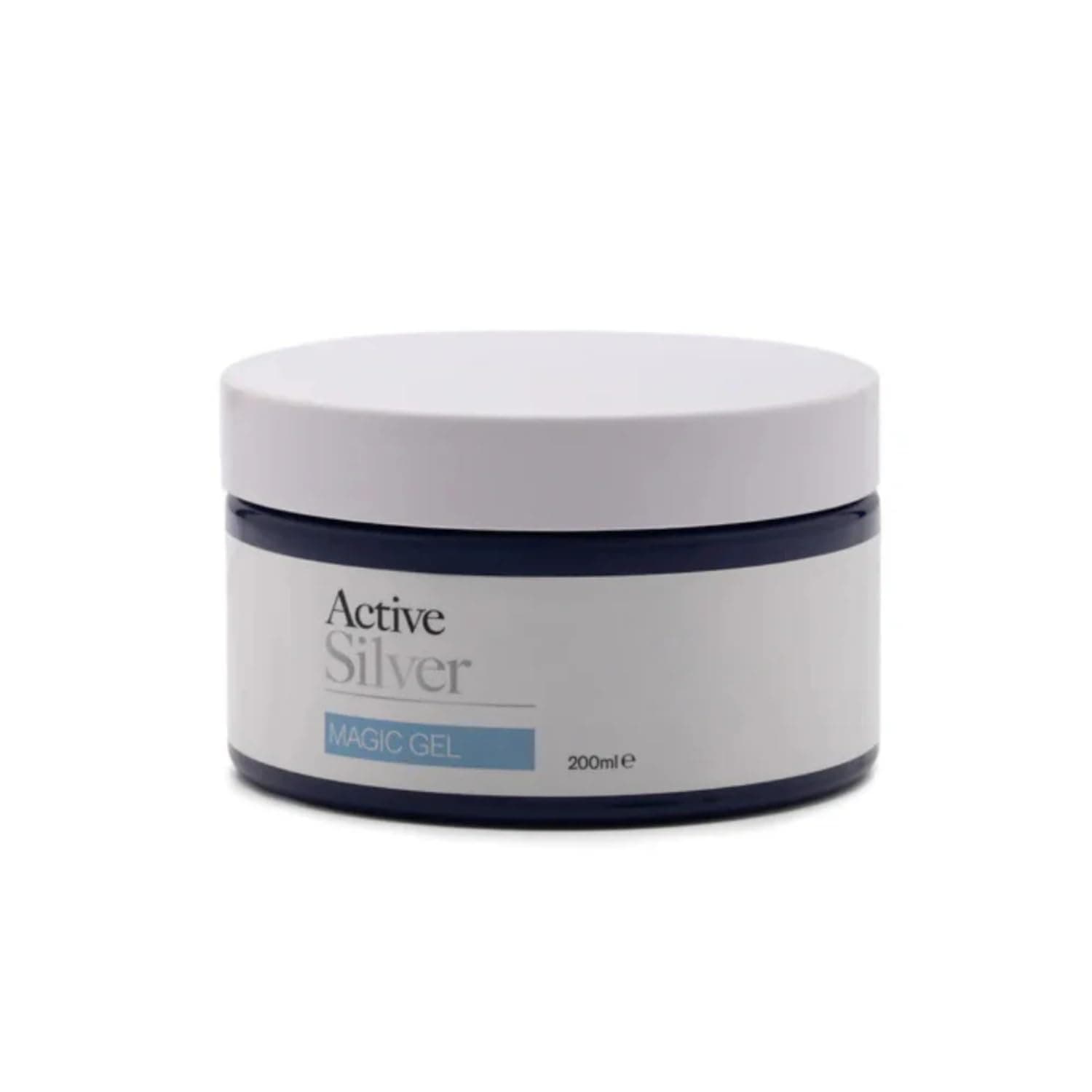 Active Silver Magic Gel (200ml), Colloidal Silver Gel at 25ppm with Aloe Vera