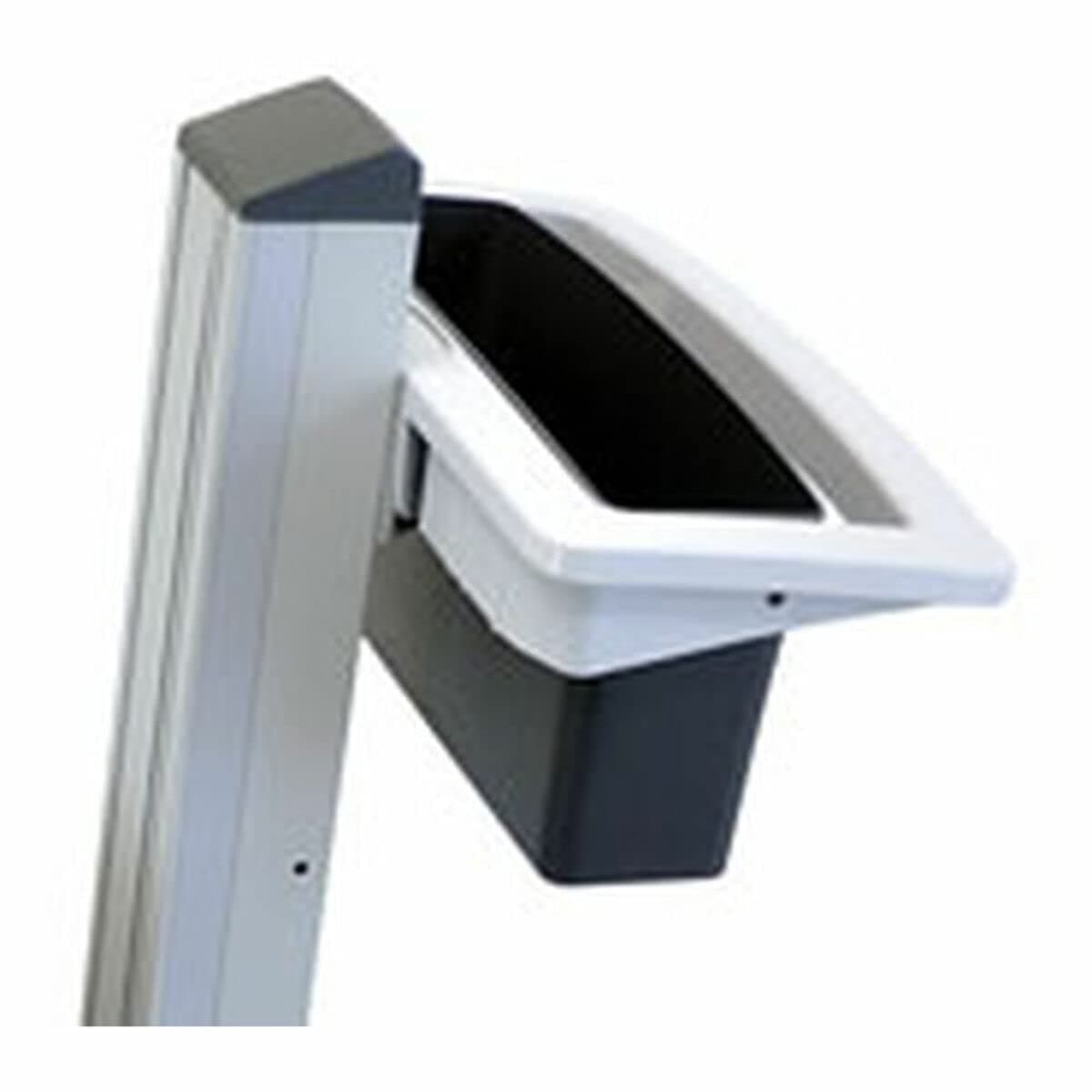 Ergotron Neo-Flex Cart Basket and Handle Kit, Gray, Rectangular