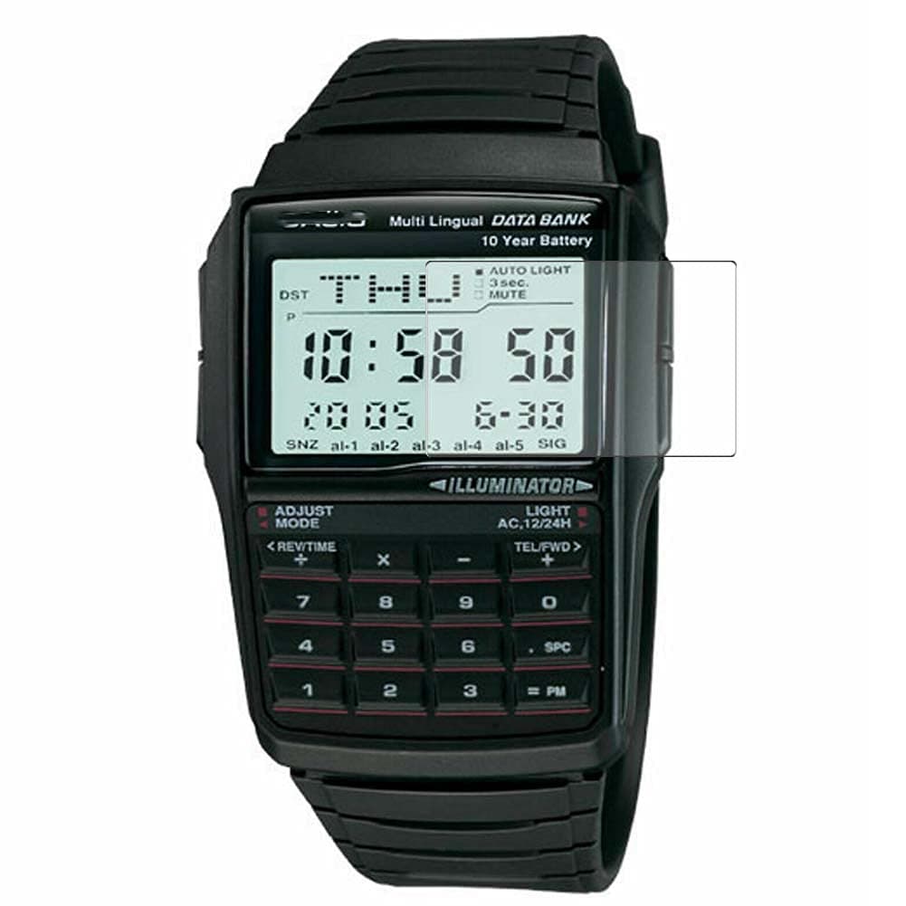 3 Pack Screen Protector for casio DBC32-1A Series DBC-32-1A TPU Guard Smart Watch (Not Tempered Glass Protector)