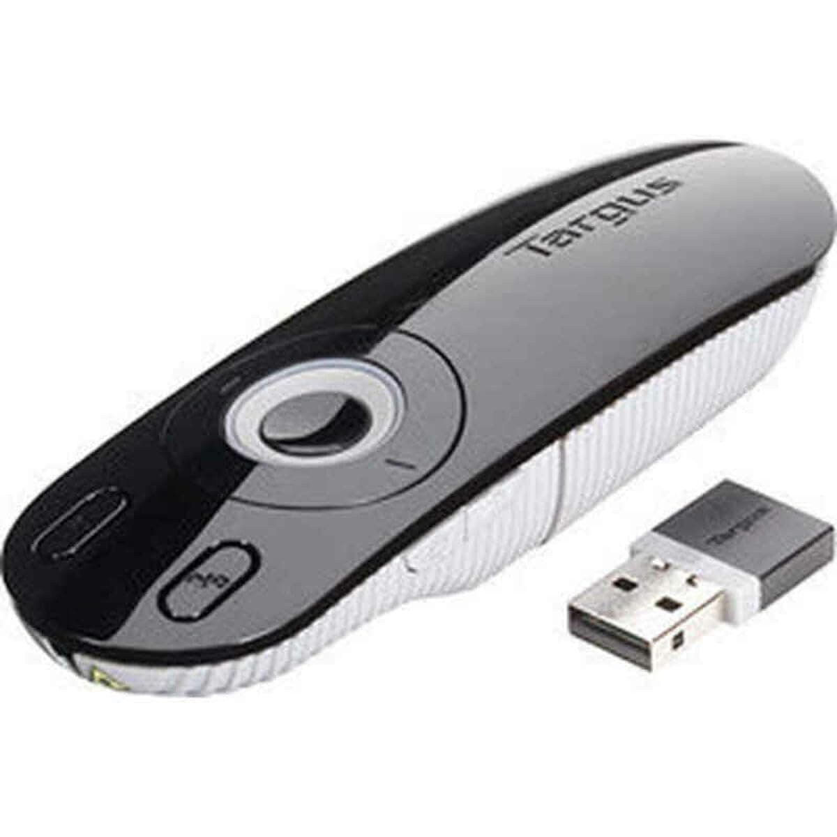 Targus Wireless Multi-Functional Laser Presentation Remote with Laser Clicker and Keylock Technology, Black (AMP13EU)