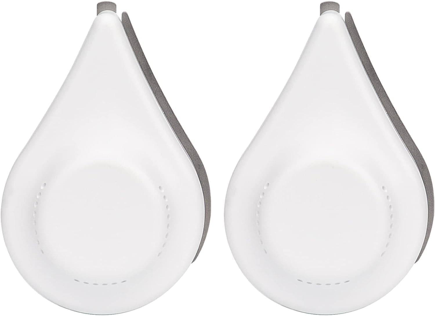 Zigbee Water Leak Sensor with Dripping Detection 2 Pack, 120 dB Alarm, App Notifications Enabled When Work with Home Assistant and Compatible Zigbee HUB, Batteries Included