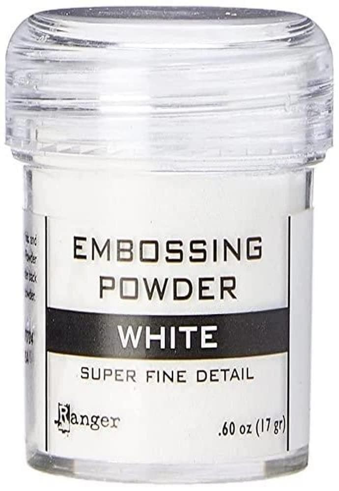 Ranger Embossing Powder, .60 oz, White