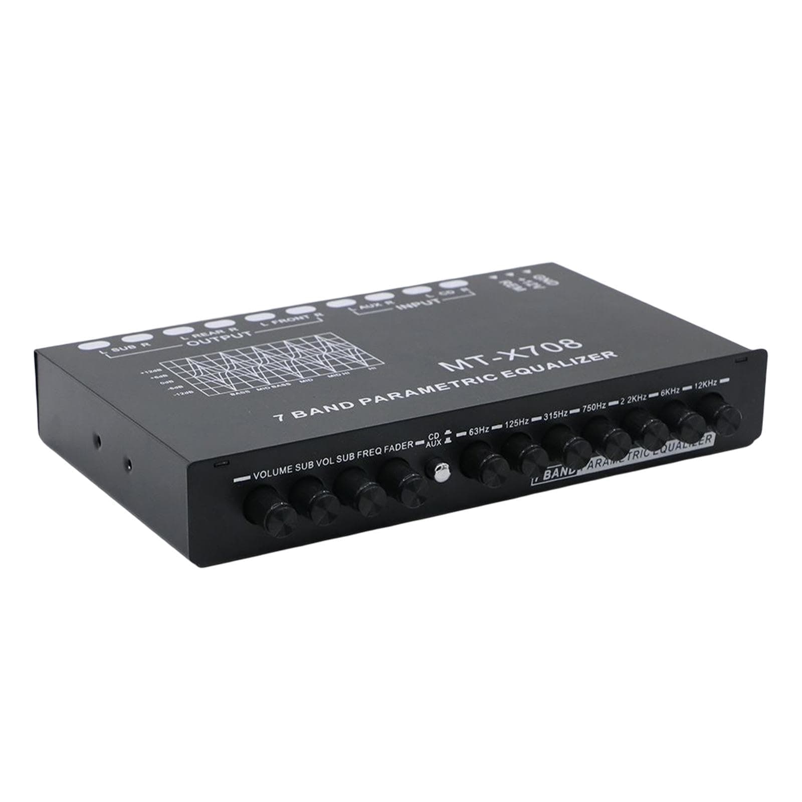 7 Band Parametric Car o Equalizer Adjustable 12V Parametric Equalizer EQ | Consumer Electronics | Vehicle Electronics & | Car o | Signal Processors
