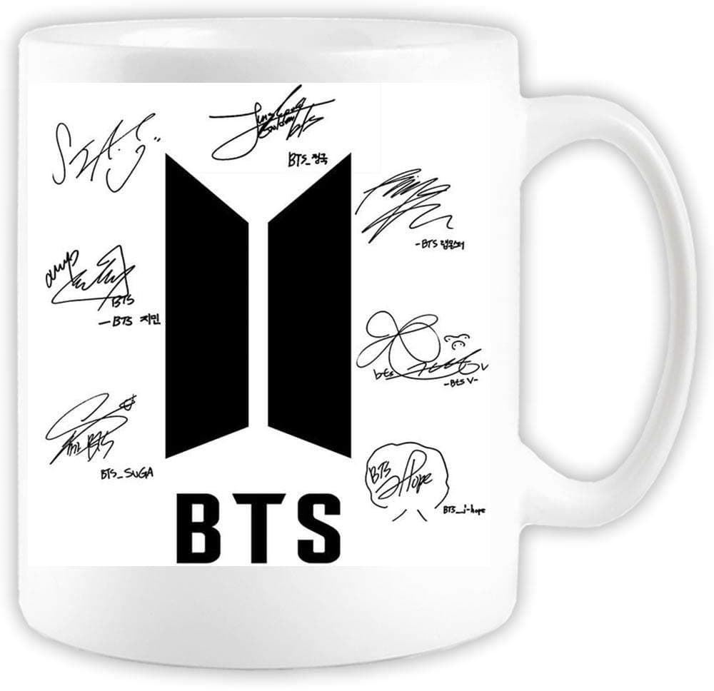 BTS coffee mug