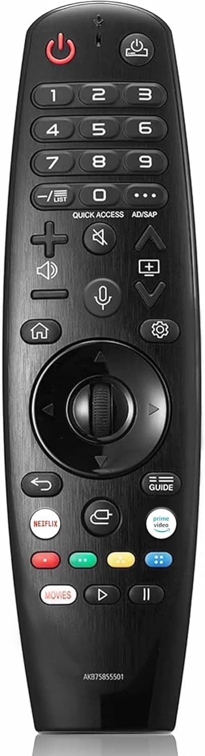 - Original Universal Remote Control for LG Smart TV Magic Remote Compatible with All Models of LG TVs (NO Voice Function No Pointer Function) by Gvirtue Remote Original