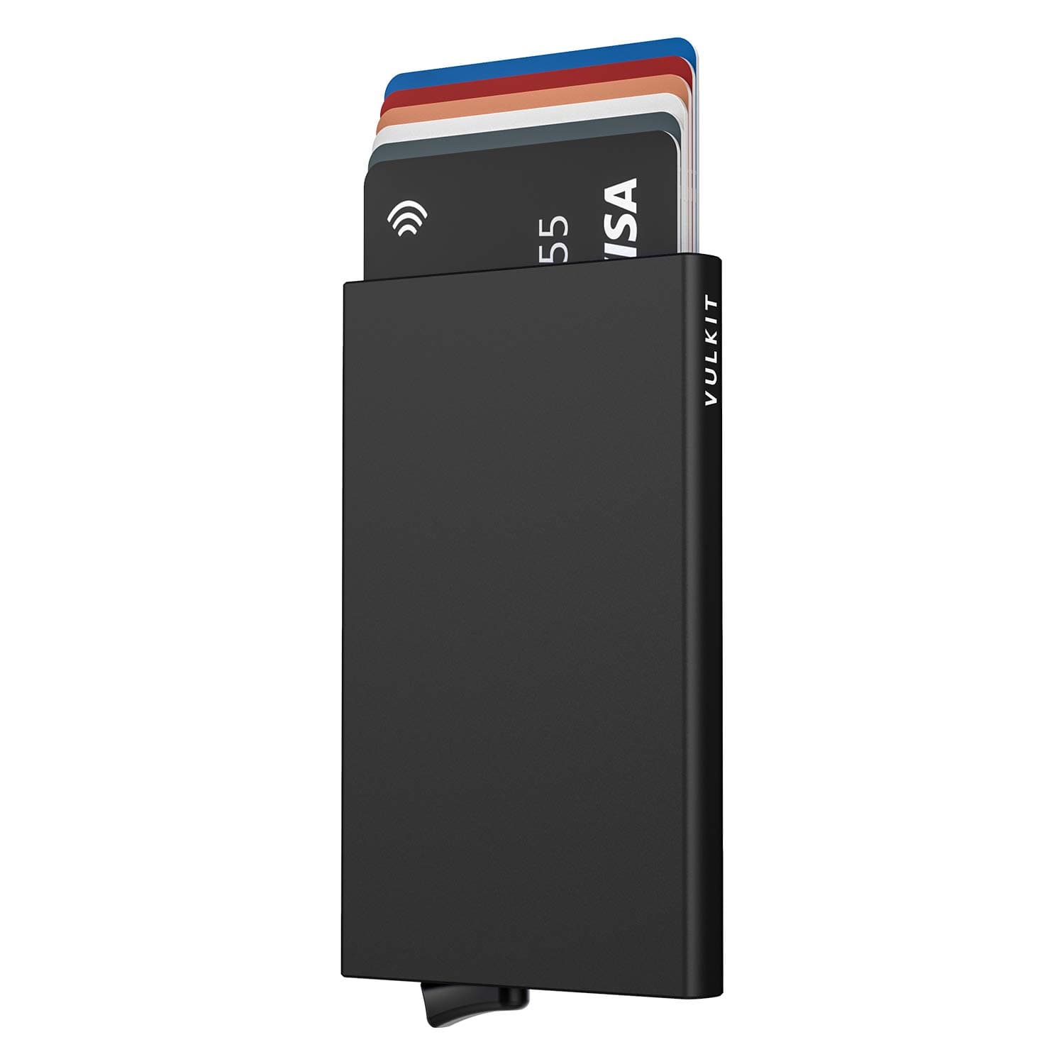 Aluminium Men RFID Blocking Wallet(black)