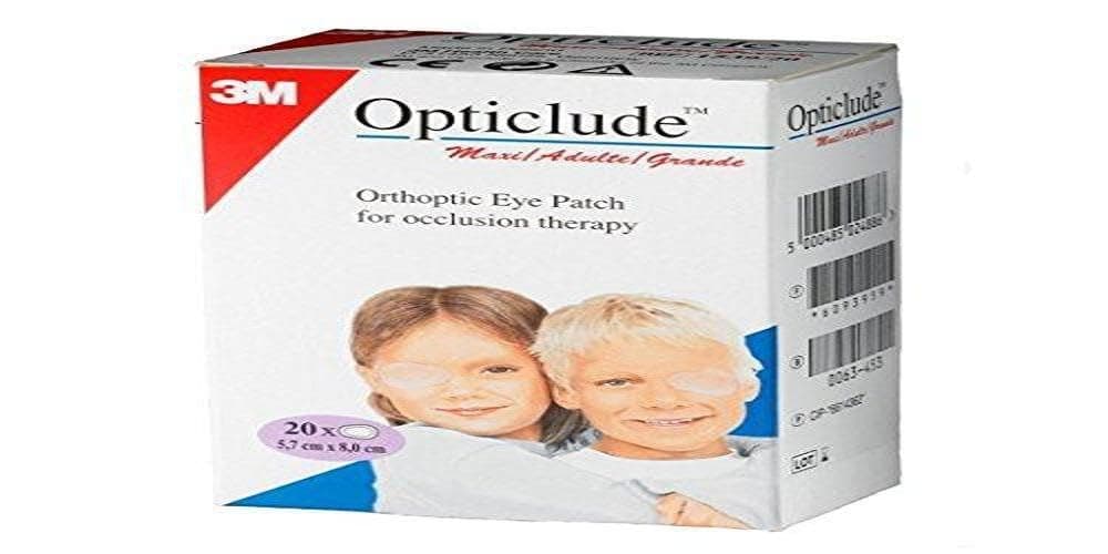 3M 1539 Opticlude Eye Patch 3 1/4" x 2 1/4", Pack of 20