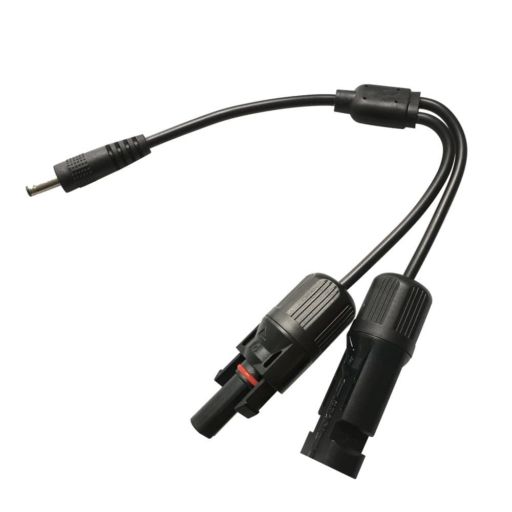 Solar Panel Connector Adapter Cable MC4 to DC 3.5mm (Outer Diameter) x 1.35mm (Inside Diameter)