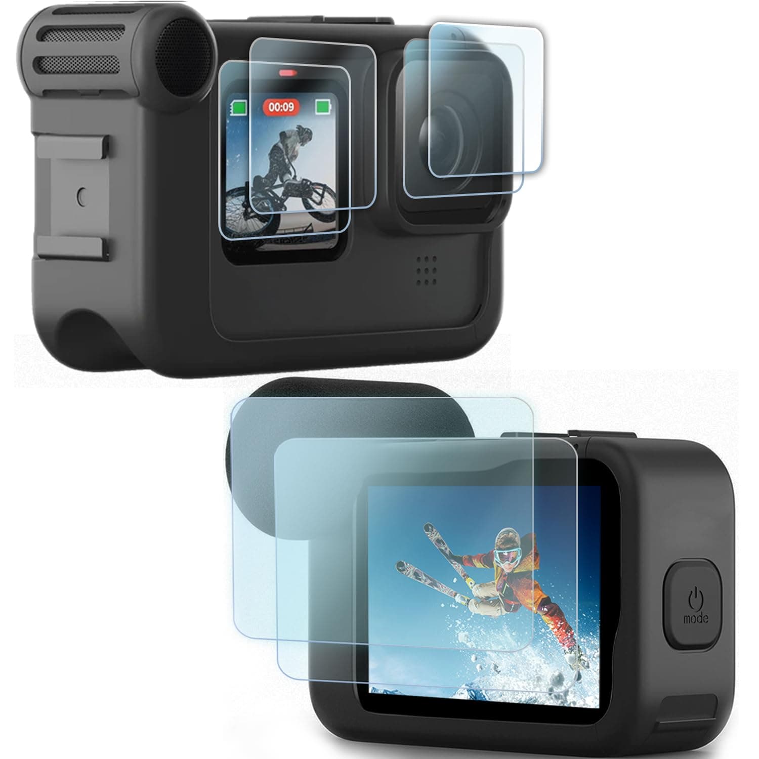 GoPro 9/10 Black Media Mod Screen Protector