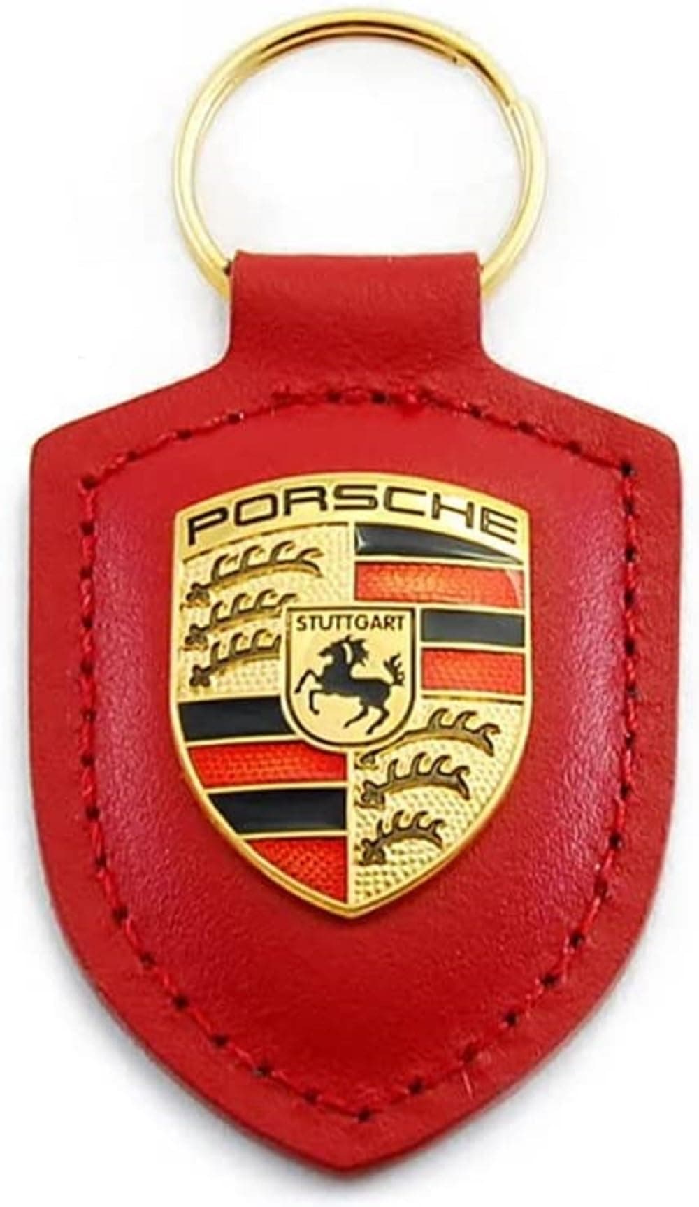Crest Keyring - Red