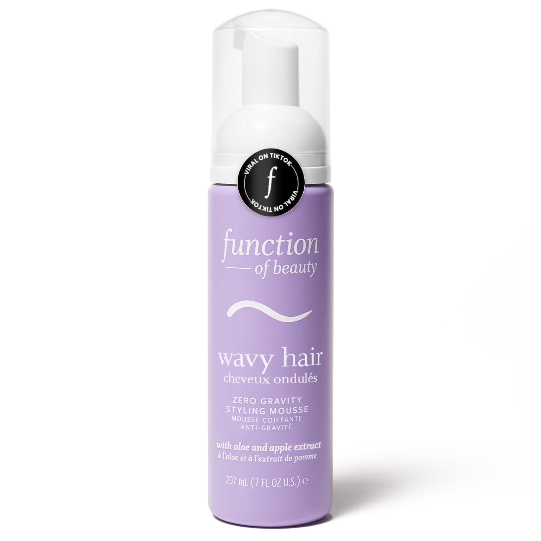 Customizable Zero Gravity Styling Mousse for Wavy Hair, 7 oz - Adds Volume, Defines Natural Waves While Providing a Flexible Hold Without Feeling Stiff or Crunchy