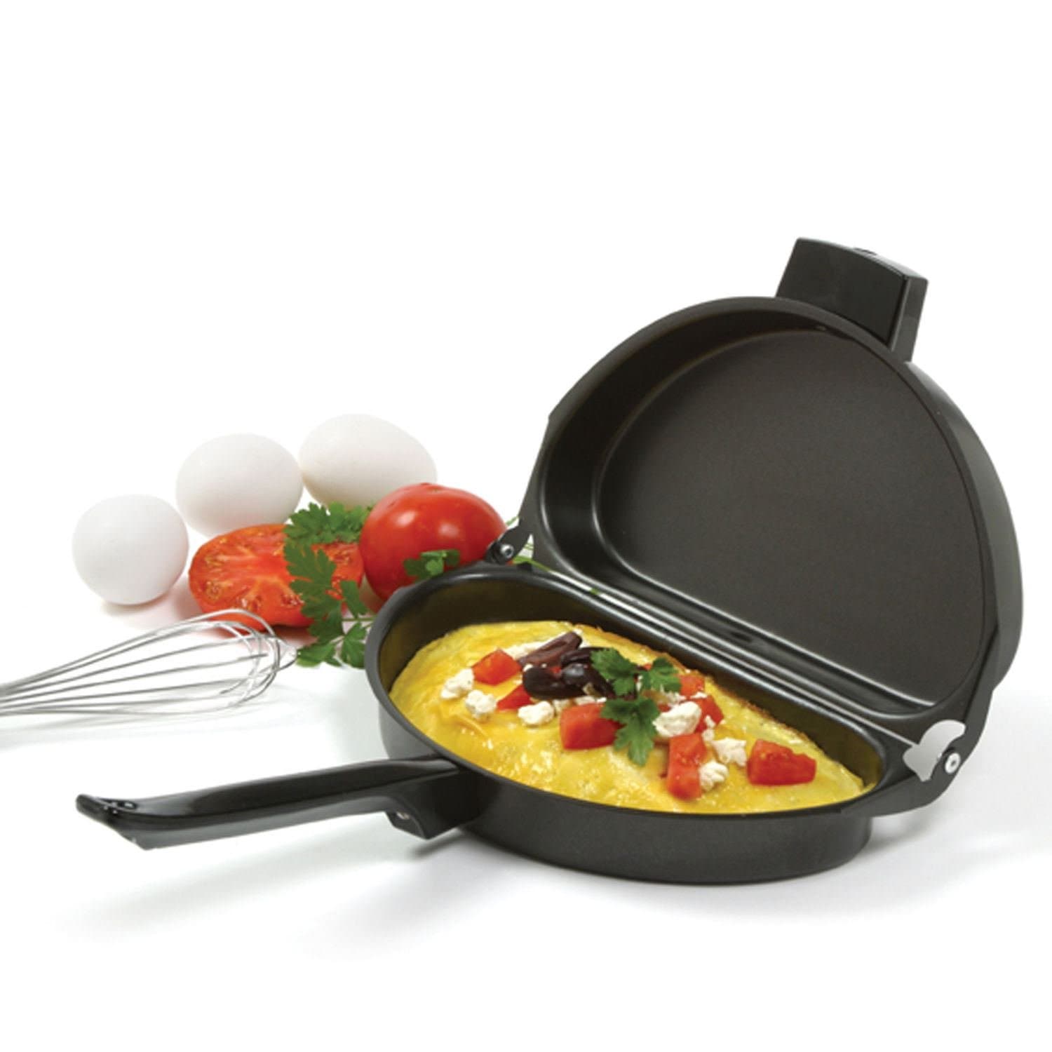 Deluxe Folding Nonstick Omelet Pan