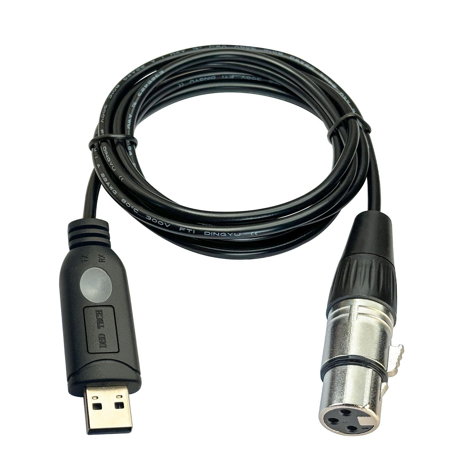 SH-AU20A USB to XLR Cable for Dynamic Microphones Such as Shure(5.9FT)
